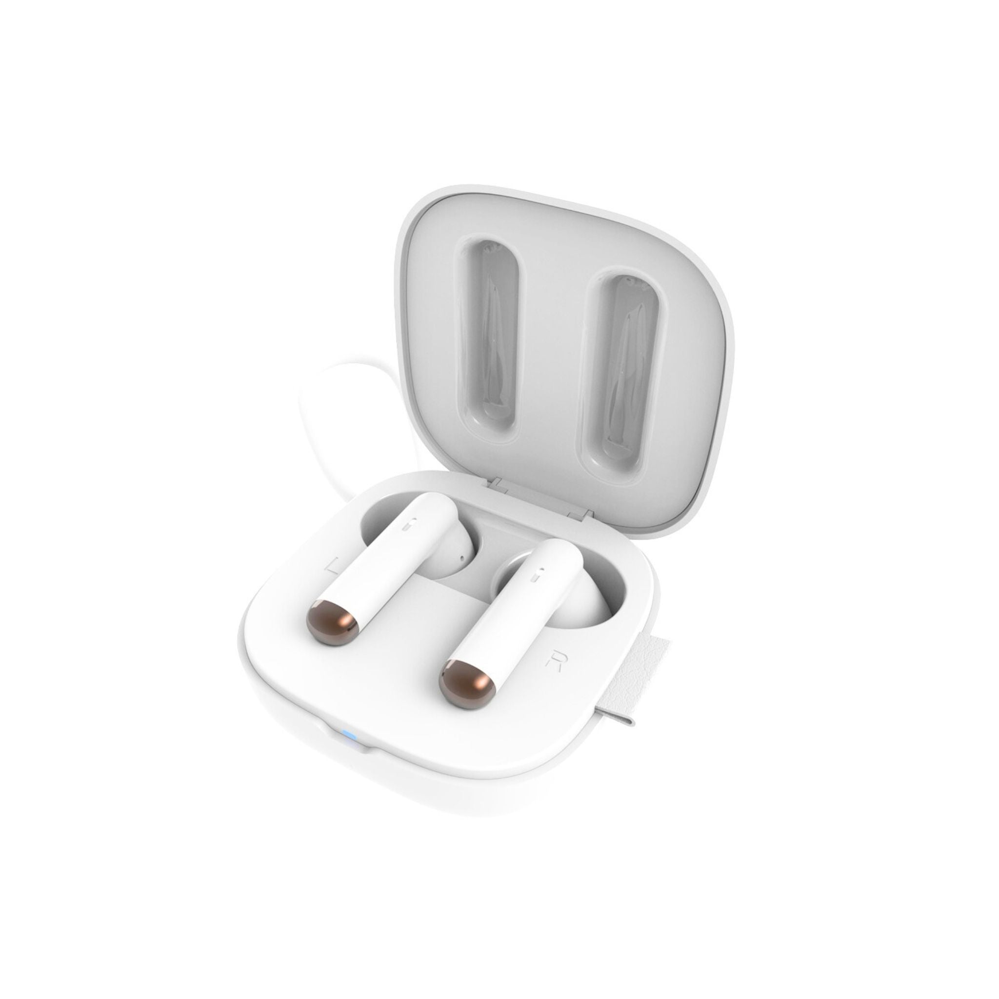 Porodo Soundtec Super Mini and Lightweight TWS Earbuds - White