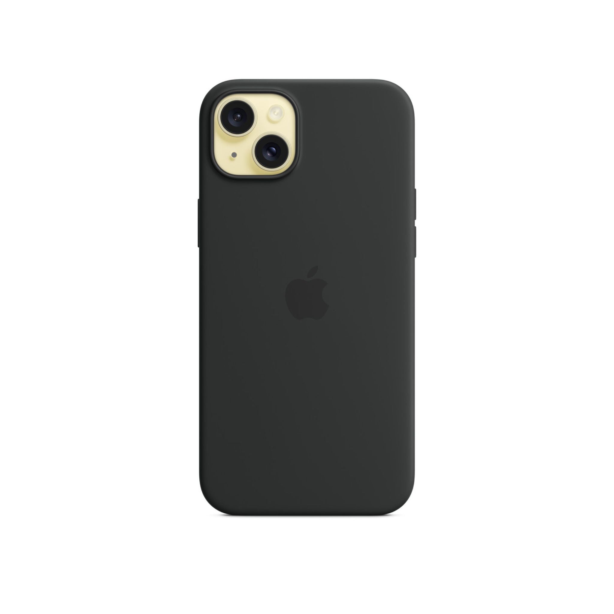 APPLE iPhone 15 Plus Silicone Case with MagSafe -MT103_Black