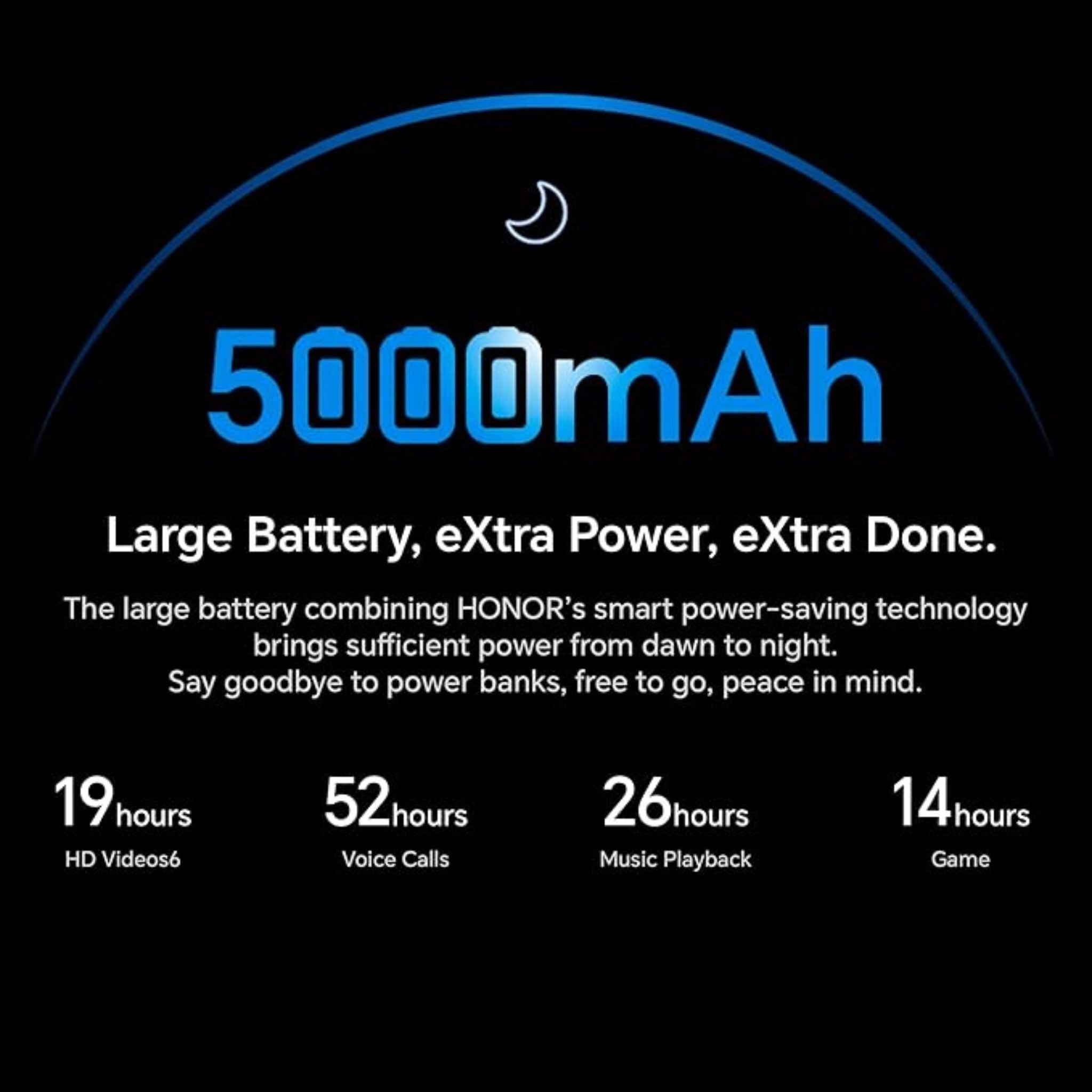 Honor 70 LITE 5G Dual SIM 4GB RAM 128GB ROM - International Version -Midnight Black