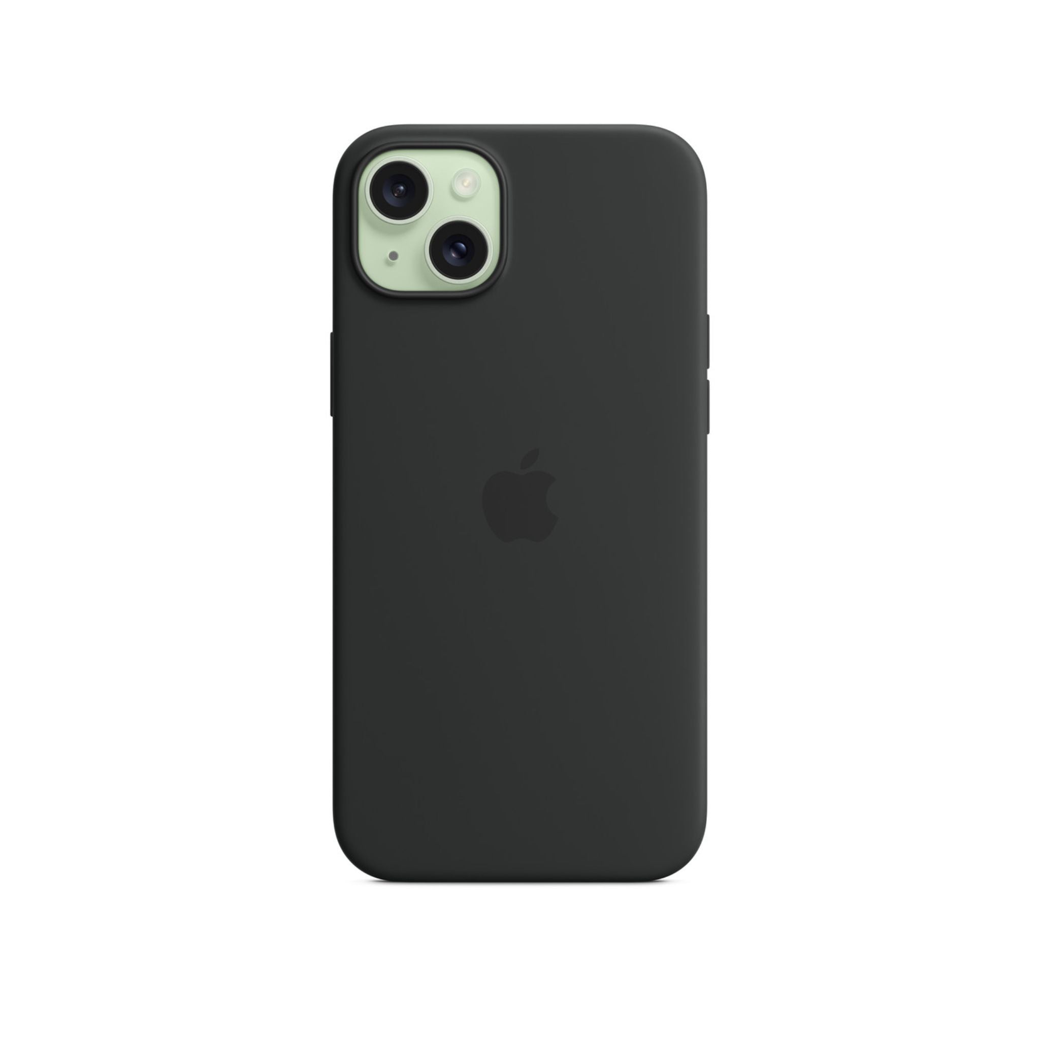 APPLE iPhone 15 Plus Silicone Case with MagSafe -MT103_Black
