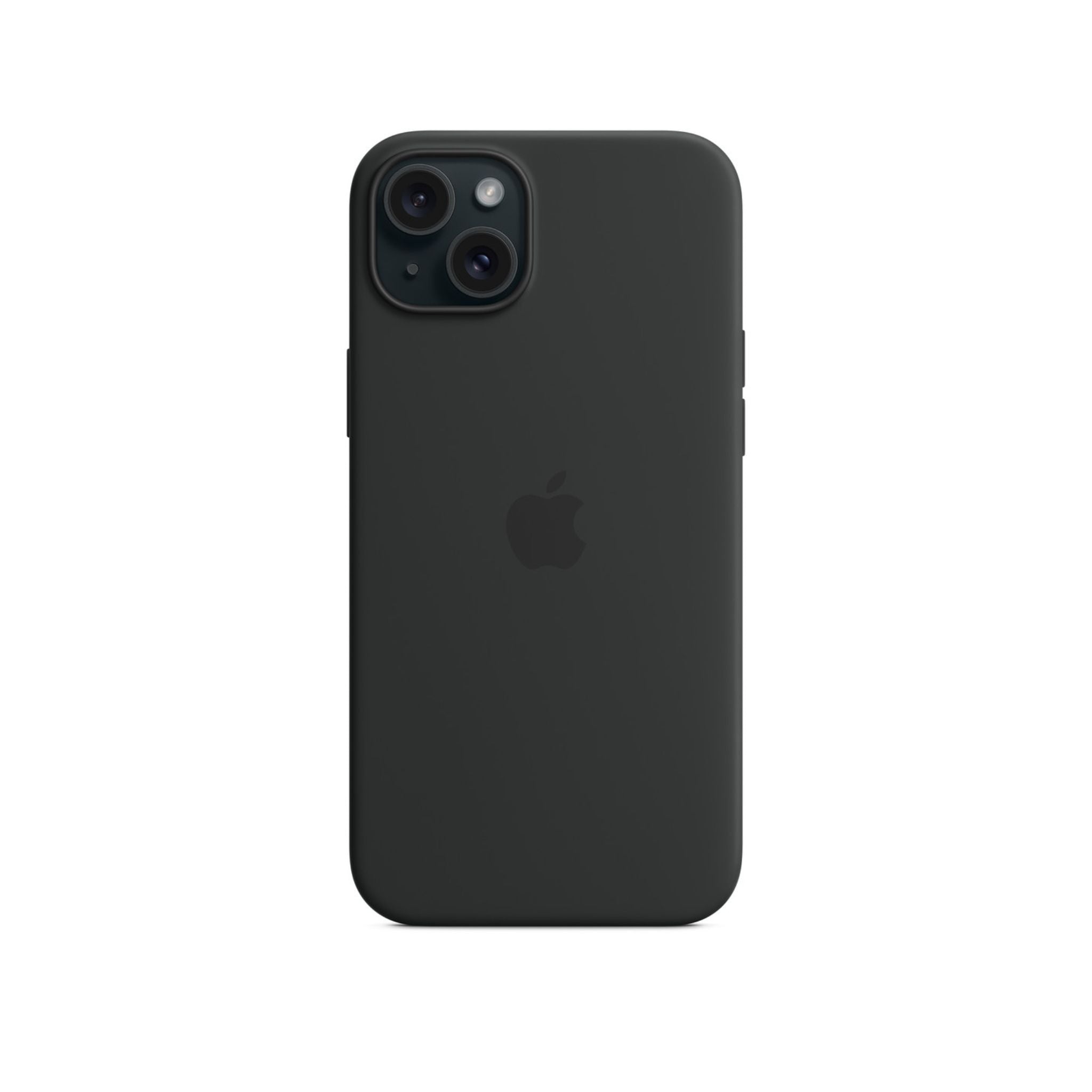 APPLE iPhone 15 Plus Silicone Case with MagSafe -MT103_Black