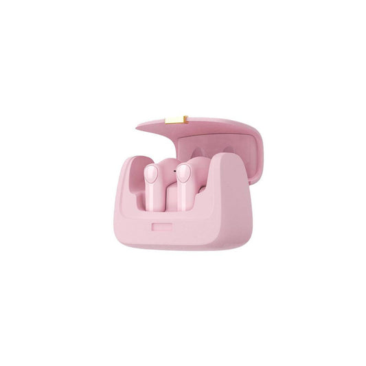 Green Lion Queen's Mini Bag Style True Wireless Earbuds, JL6983 Chipset, Bluetooth Version 5.3, Up to 15 m Bluetooth Range, 5 Hours Playtime, Up to 16 Hours with Charging Case, 300 mAh Charging Case Battery, IPX4 Water Resistance Level - Light Pink