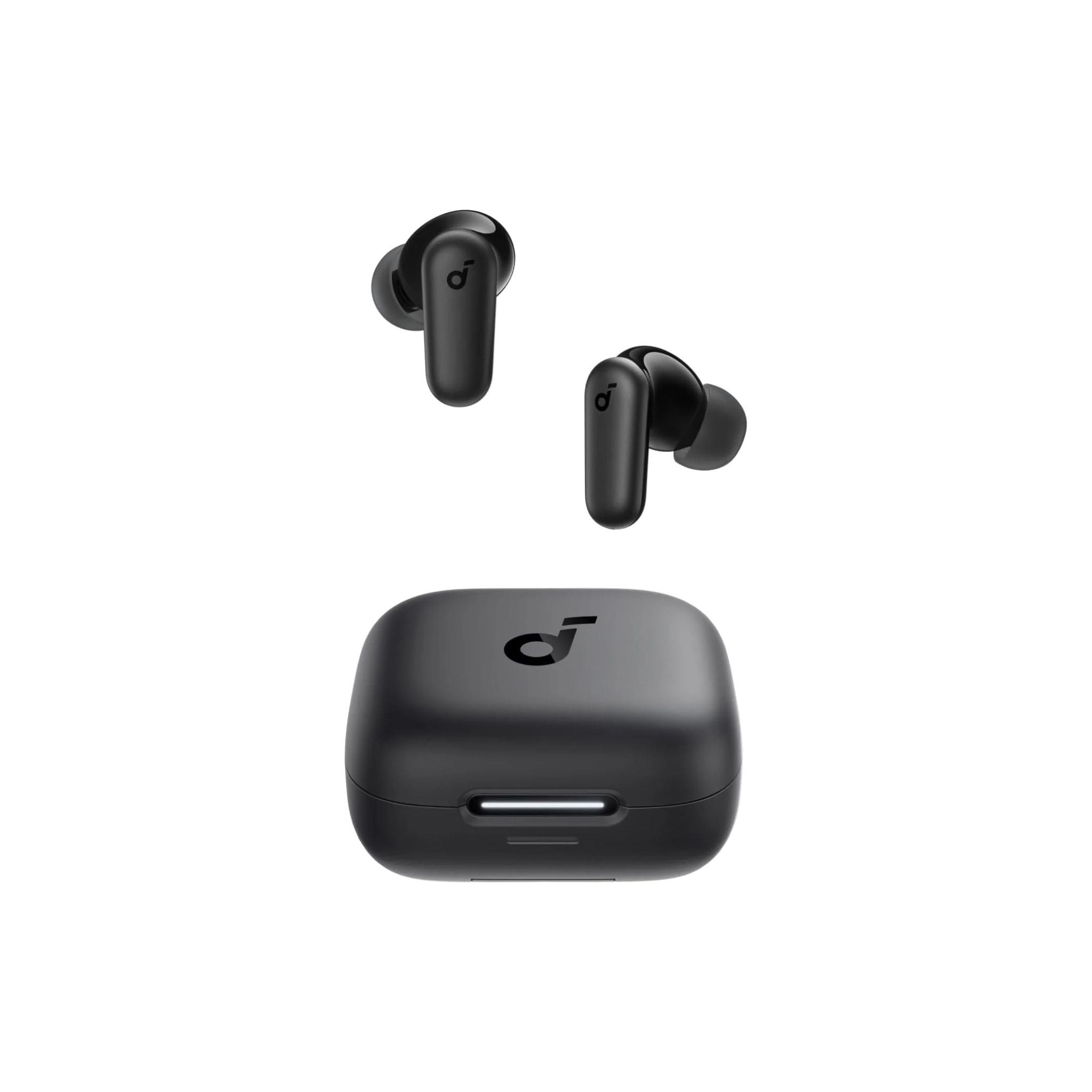 ANKER Soundcore R50i NC, Noise Cancelling Earbuds, Strong and Smart Noise Cancelling, Powerful Bass, 45H Playtime, 2-in-1 Case and Phone Stand, IP54, Wireless Earbuds, Bluetooth 5.4, App Control Black