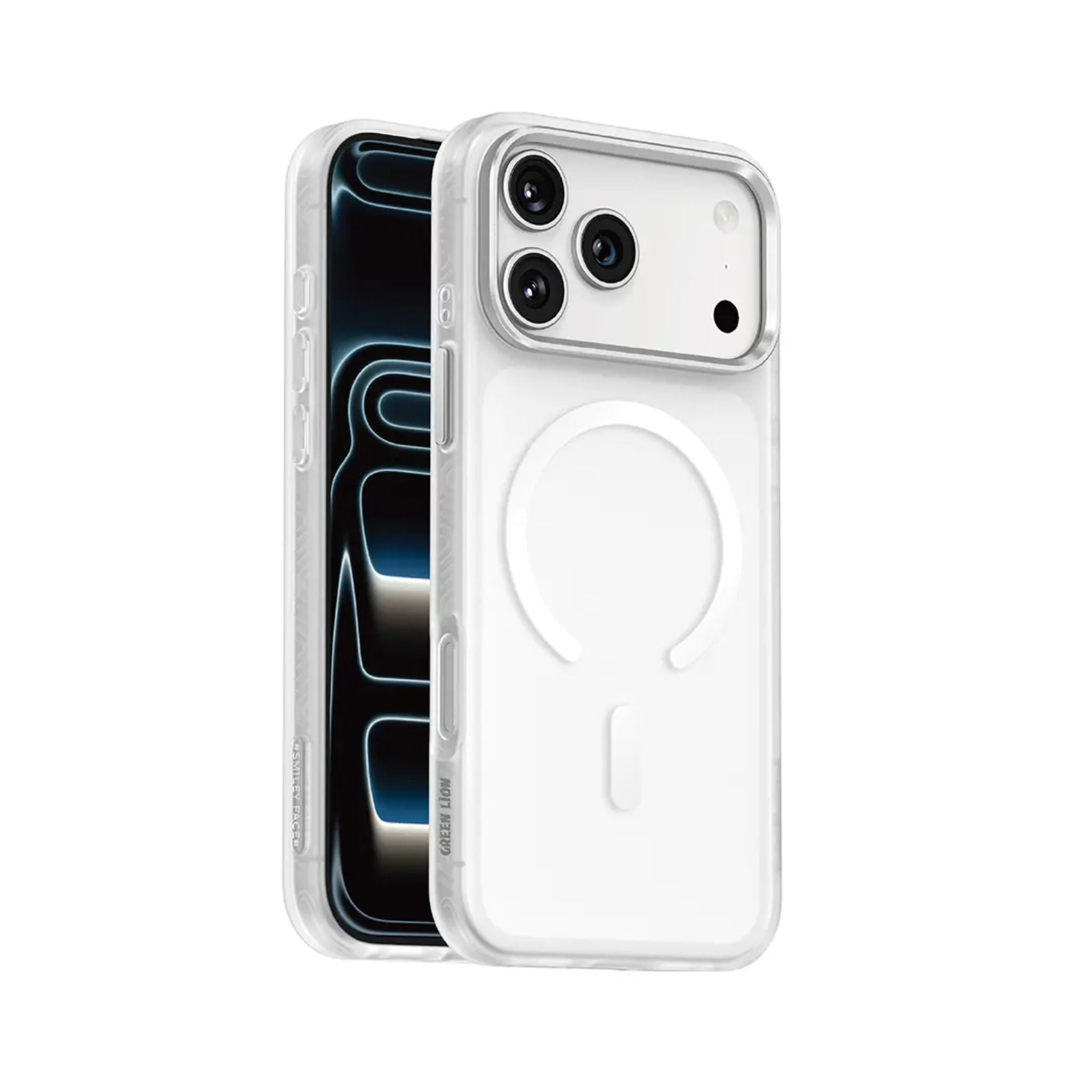 Green Lion Matte MagSafe X Case for iPhone 18 Pro Max - Silver