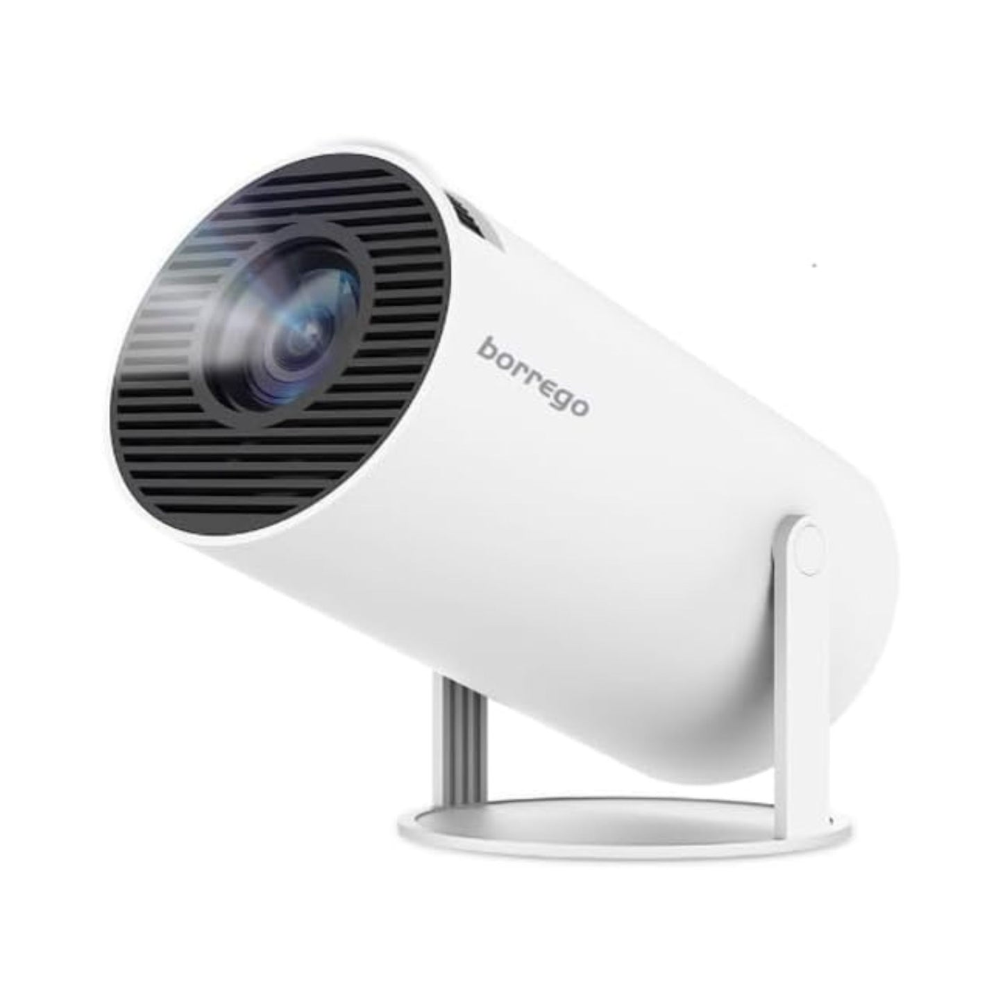 Borrego Smart 2 Pro Android Projector_LCD_Portable Wi Fi Android Model_White