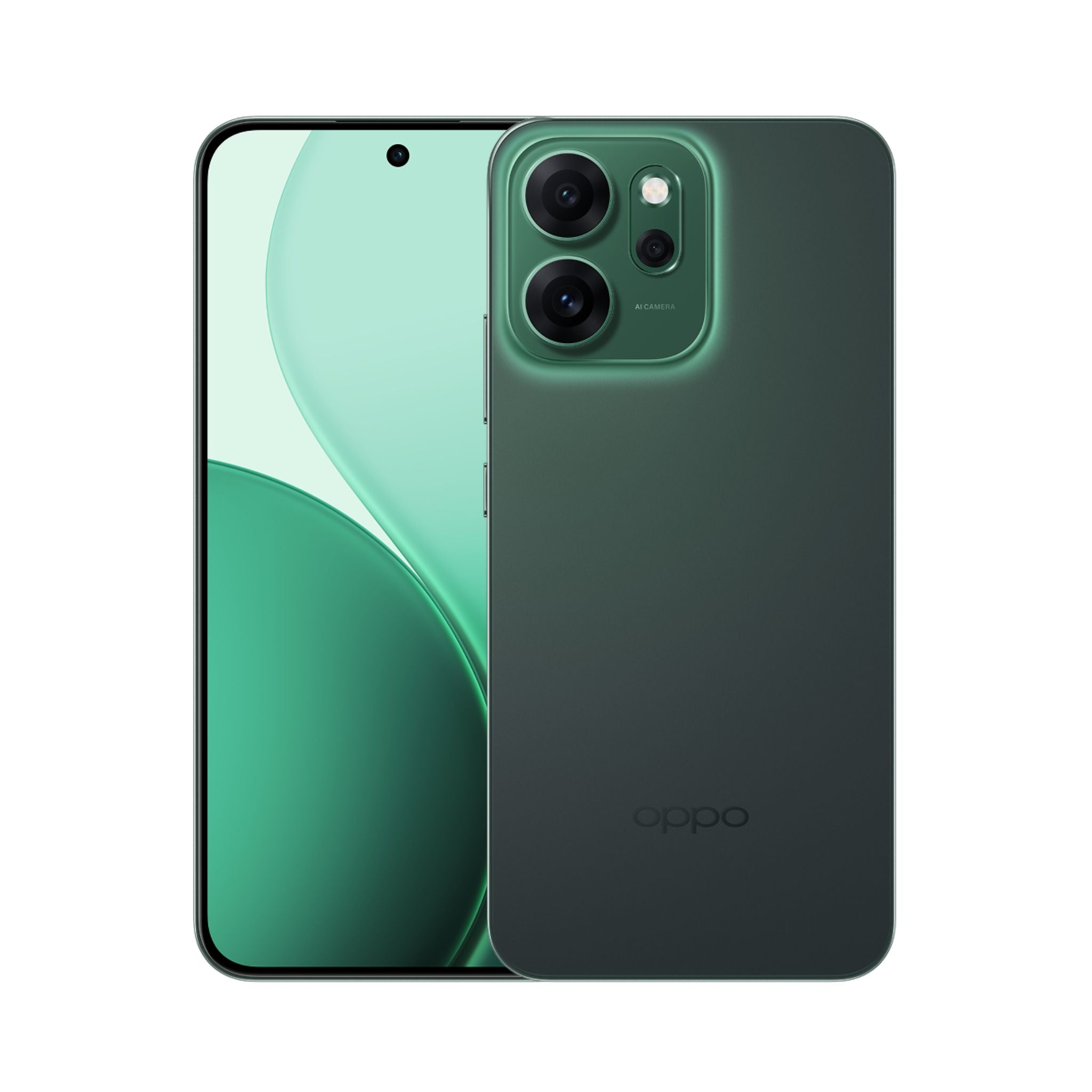 Oppo Reno 14F 5G  Dual Sim Smartphone 12GB 512GB RAM - Luminous Green - UAE Version