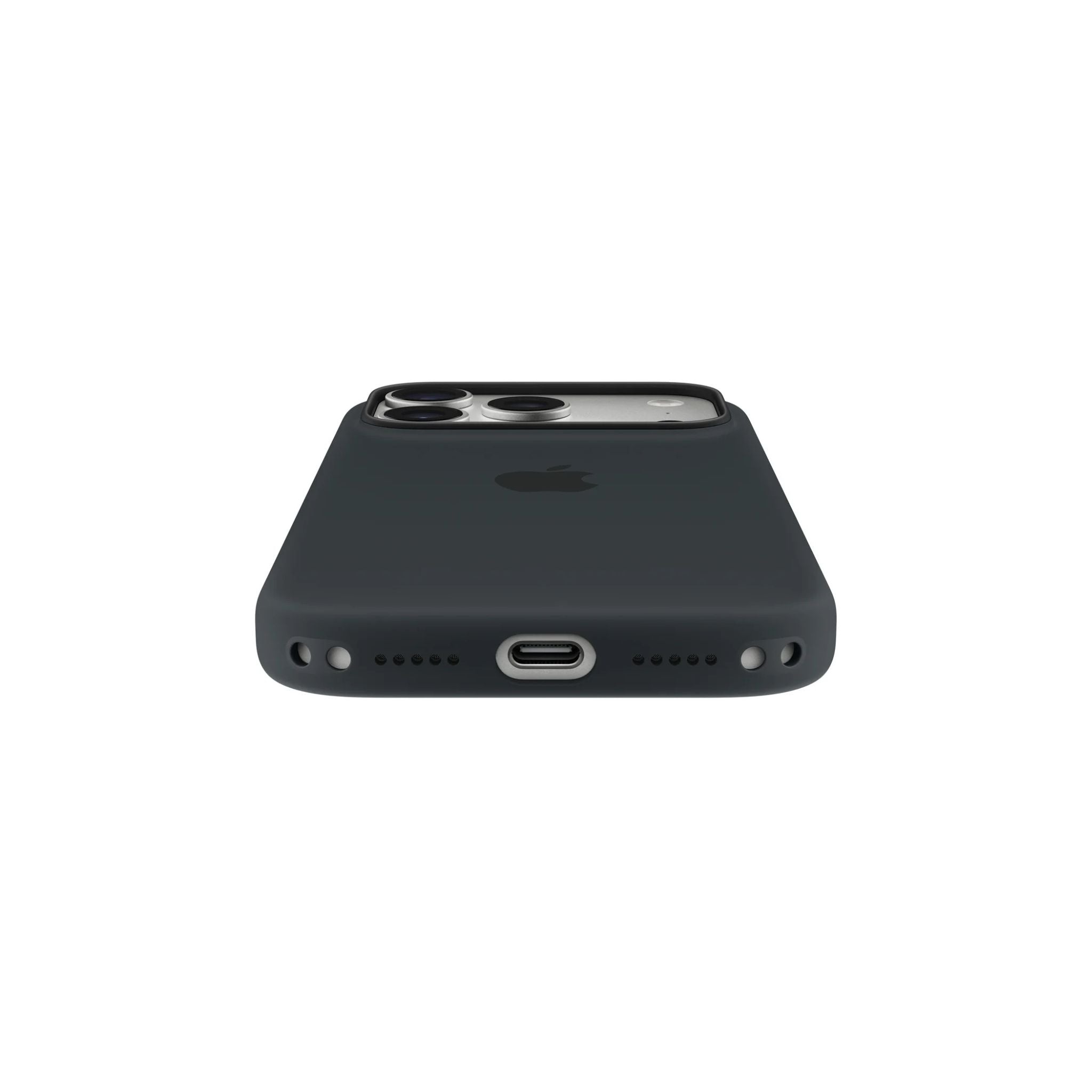 Apple iPhone 17 Pro Silicone Case with MagSafe _ Black