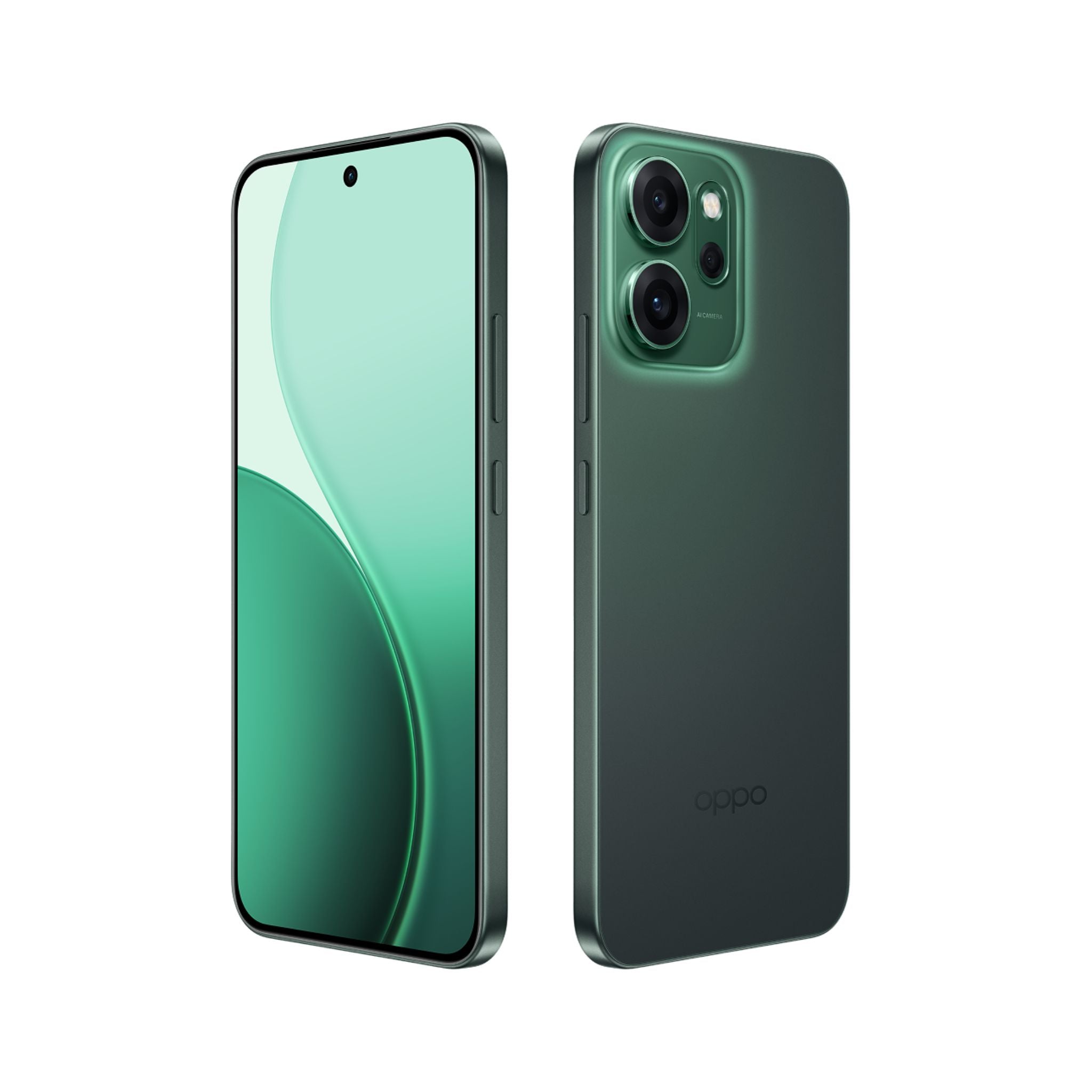 Oppo Reno 14F 5G  Dual Sim Smartphone 12GB 512GB RAM - Luminous Green - UAE Version