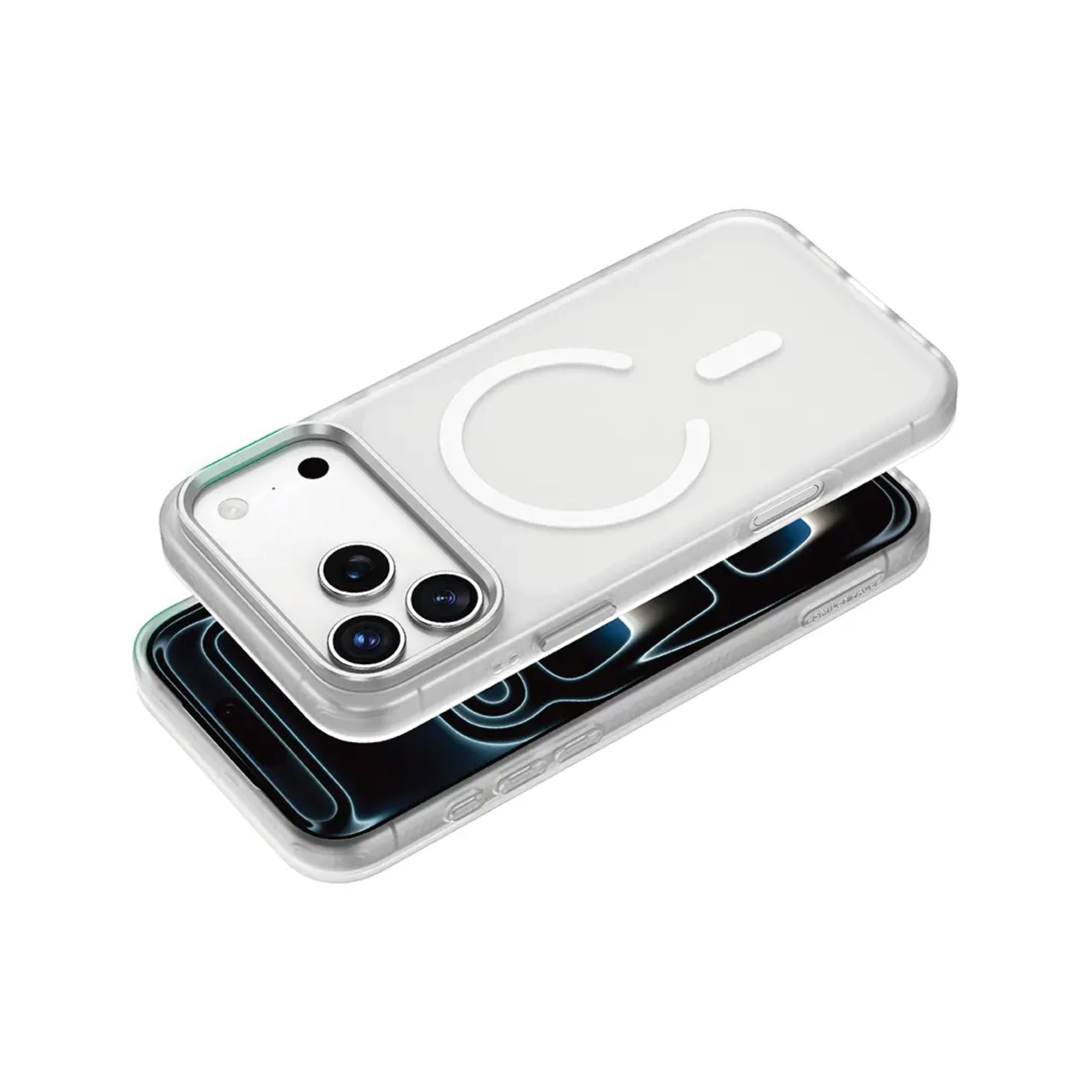 Green Lion Matte MagSafe X Case for iPhone 18 Pro - Silver