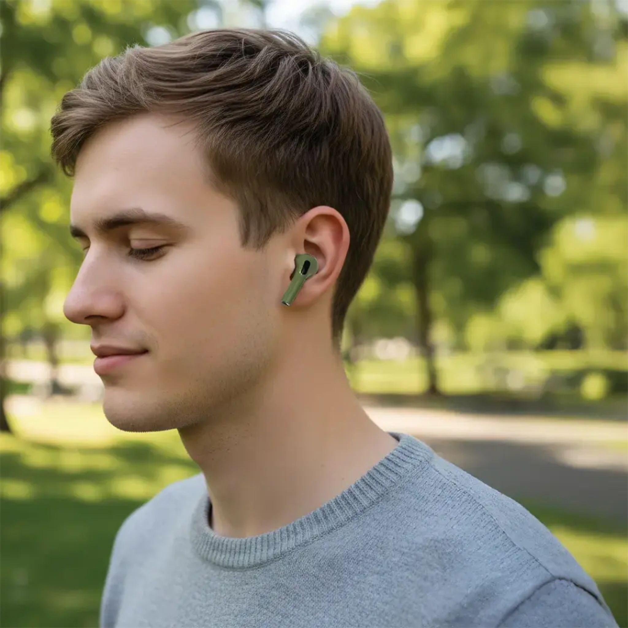 Porodo Soundtec ANC Earbuds Pro III True Wireless Bluetooth 5.4, Active Noise Cancellation 25dB, IPX4 Water Resistant, USB-C & Wireless Charging, 25m Range, 20H Total Playtime