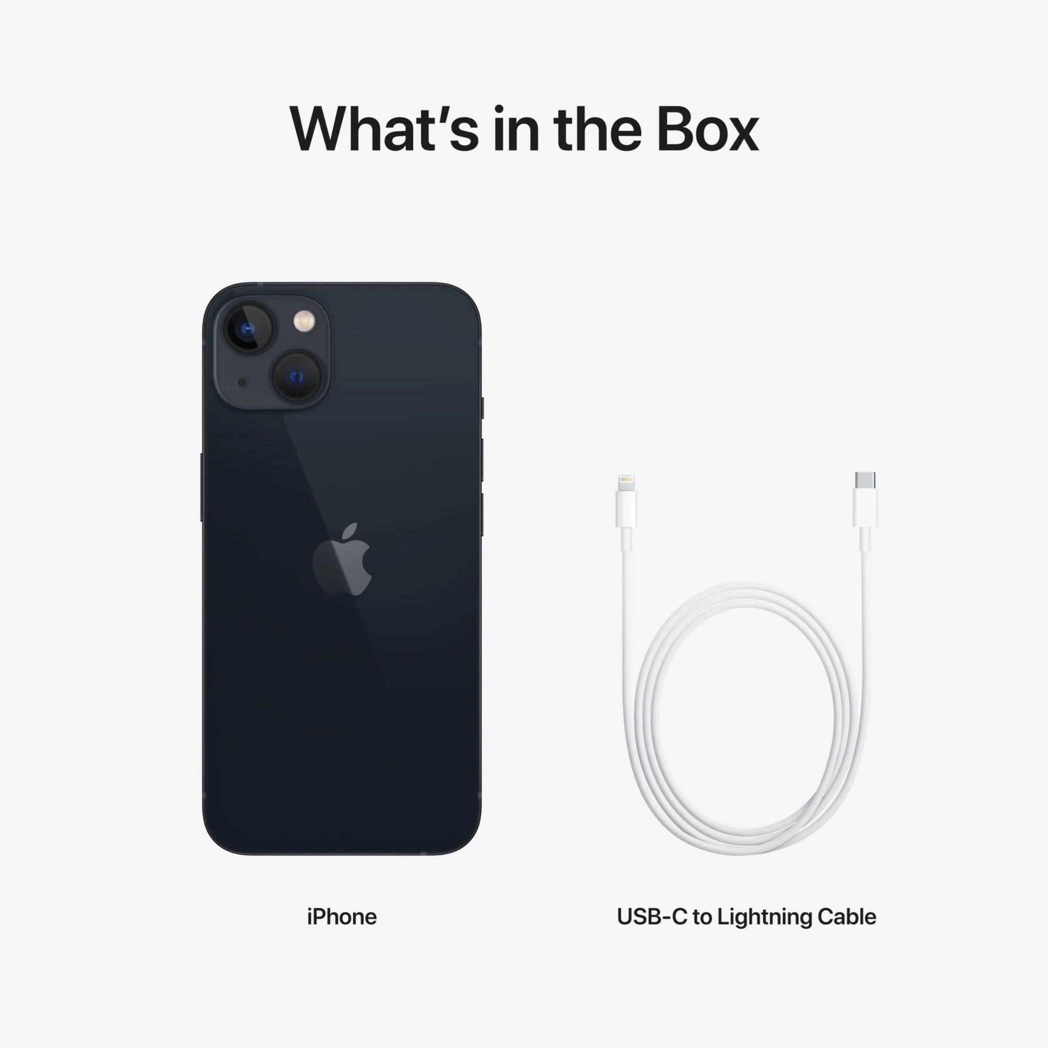 Apple iPhone 13 (128GB) - Midinight (TDRA)