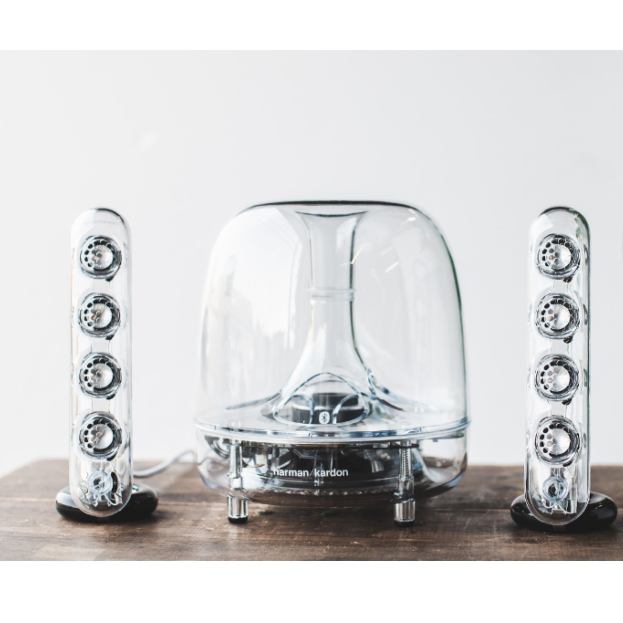 Harman Kardon Soundsticks 4 Bluetooth Wireless 2.1 Speaker System - Black