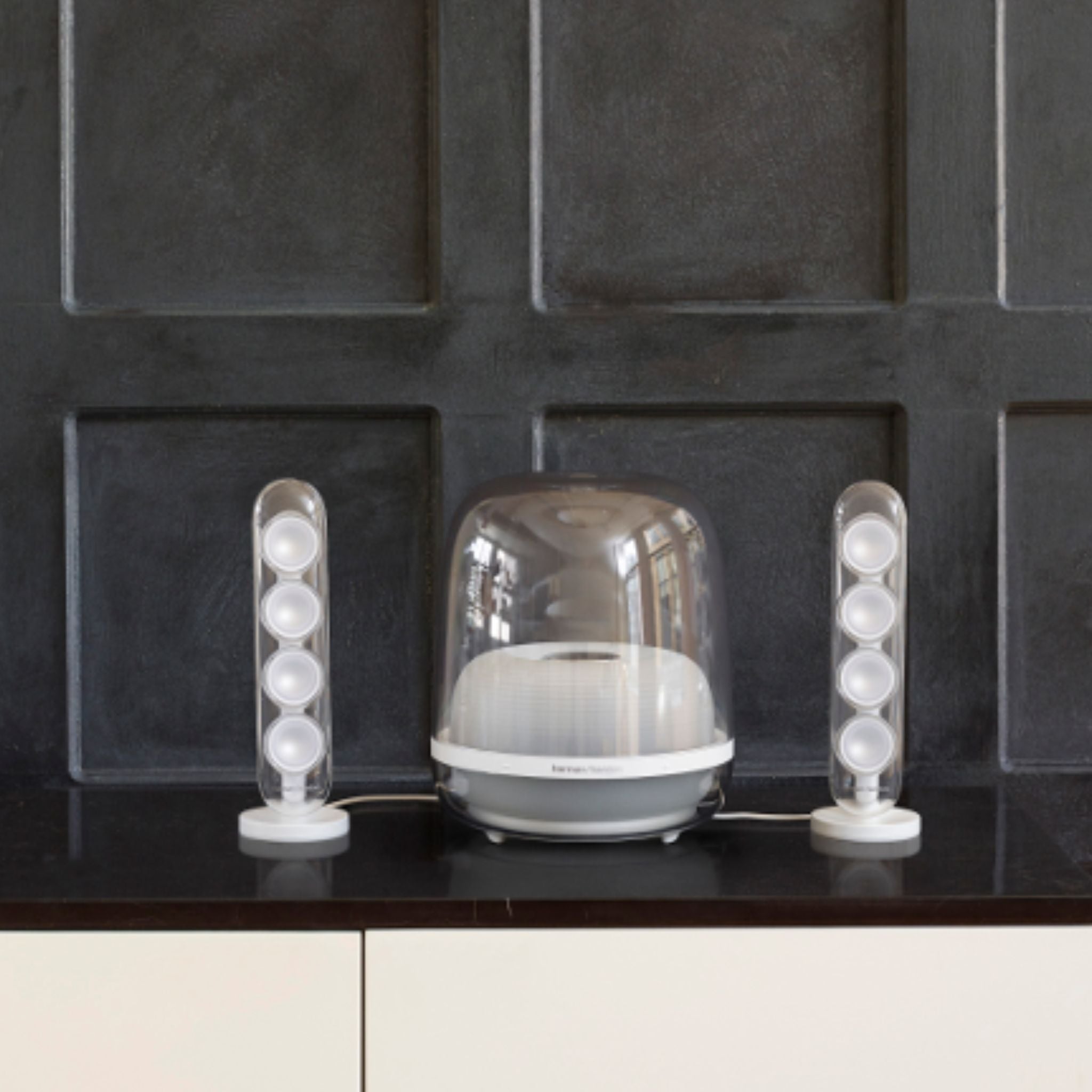 Harman Kardon Soundsticks 4 Bluetooth Wireless 2.1 Speaker System - Black