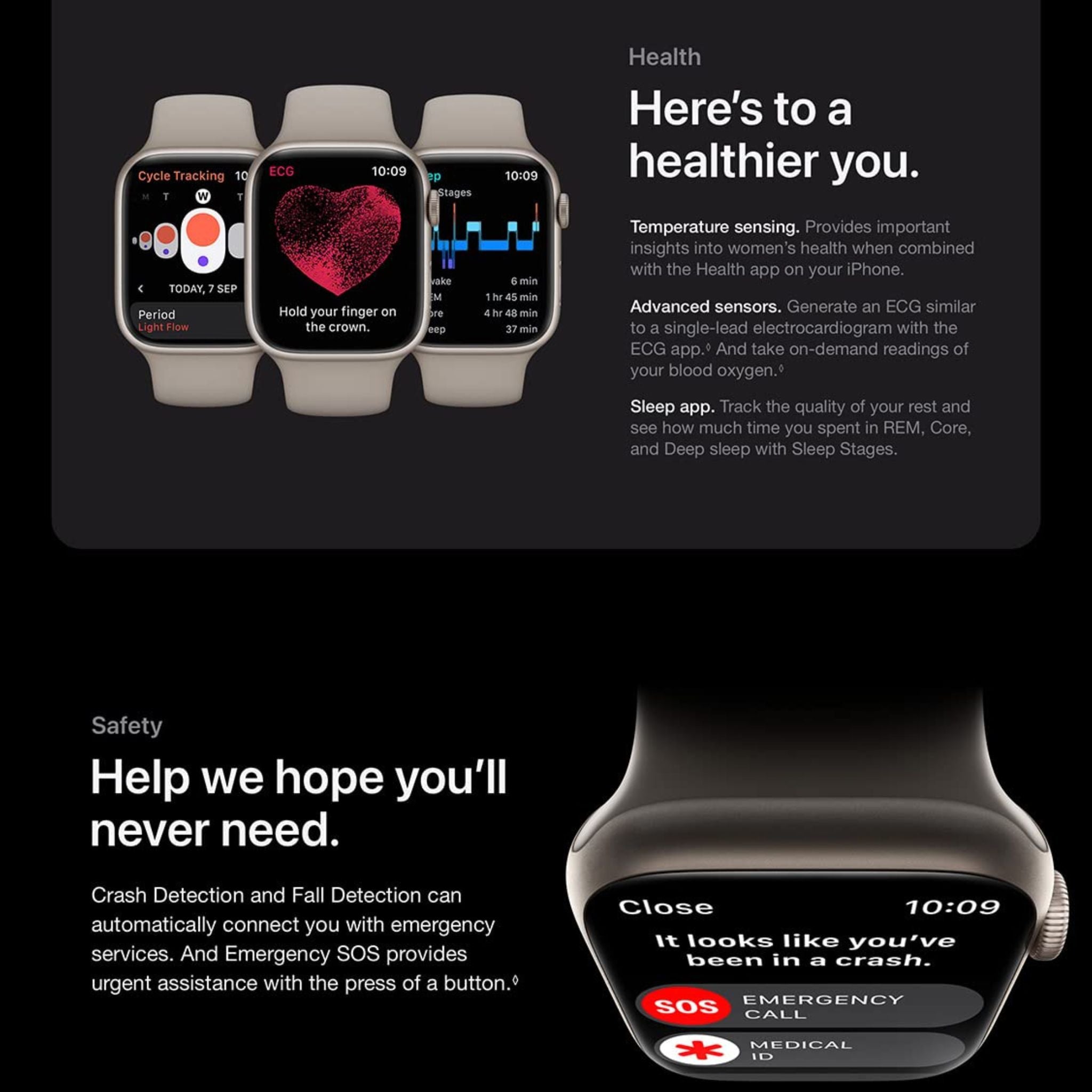 Apple Watch Series 8 GPS 45mm Product(RED) Aluminium Case With Product(RED) Sport Band