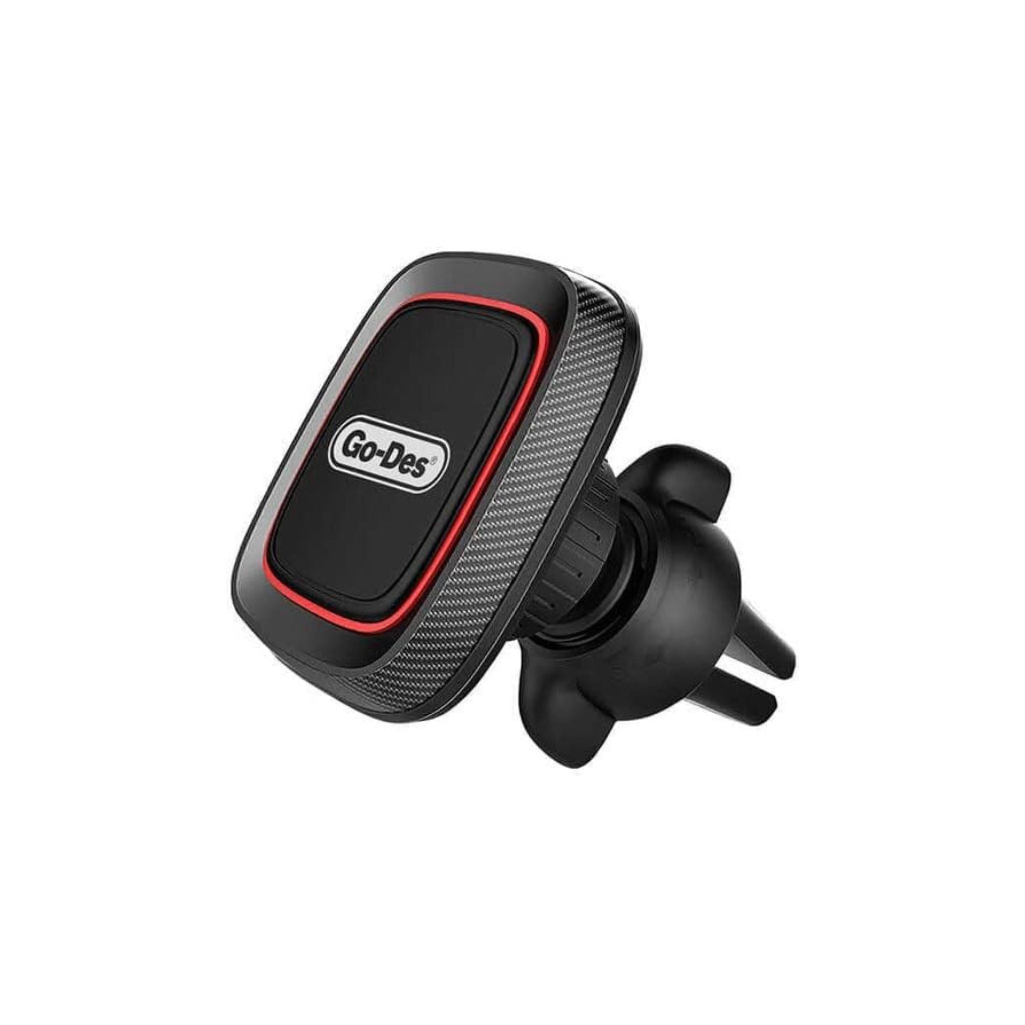 Go Des GD-HD611 Clip-On Magnetic Car Phone Bracket – Black