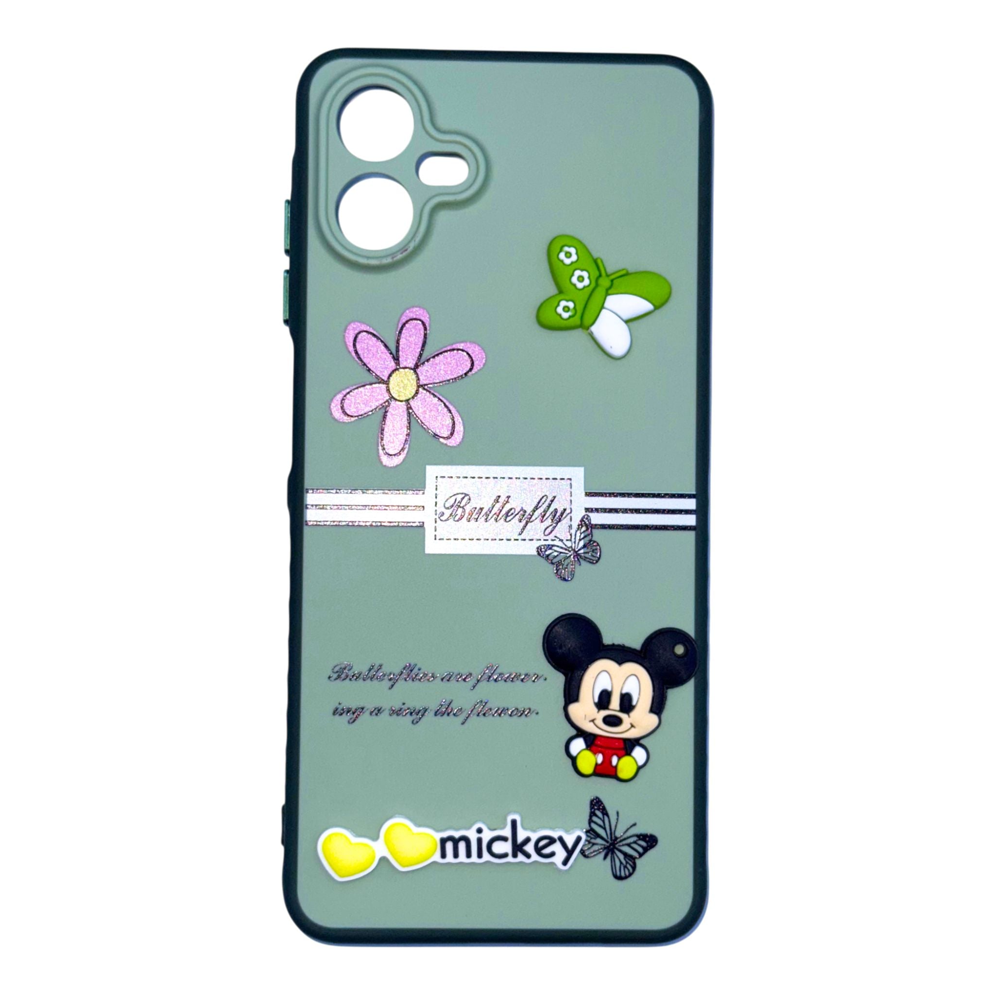 Cartoon Characters Phone Case with Camera Protection for Samsung A07
