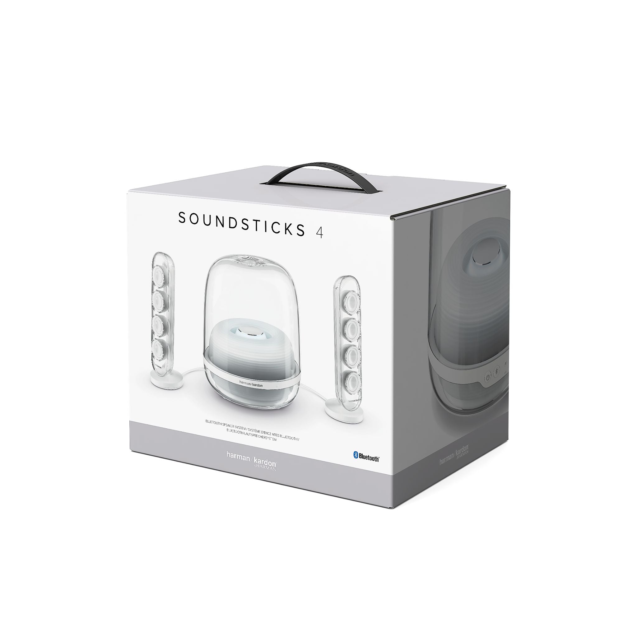 Harman Kardon Soundsticks 4 Bluetooth Wireless 2.1 Speaker System - Black