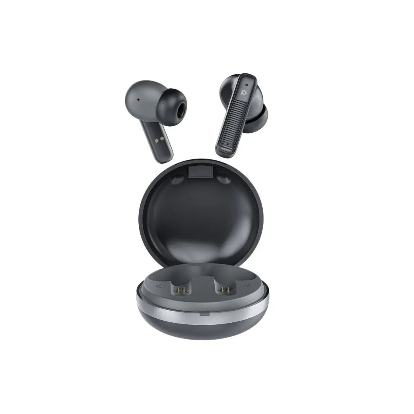 Powerology TWS Earphone with Quard Mic ENC - Black