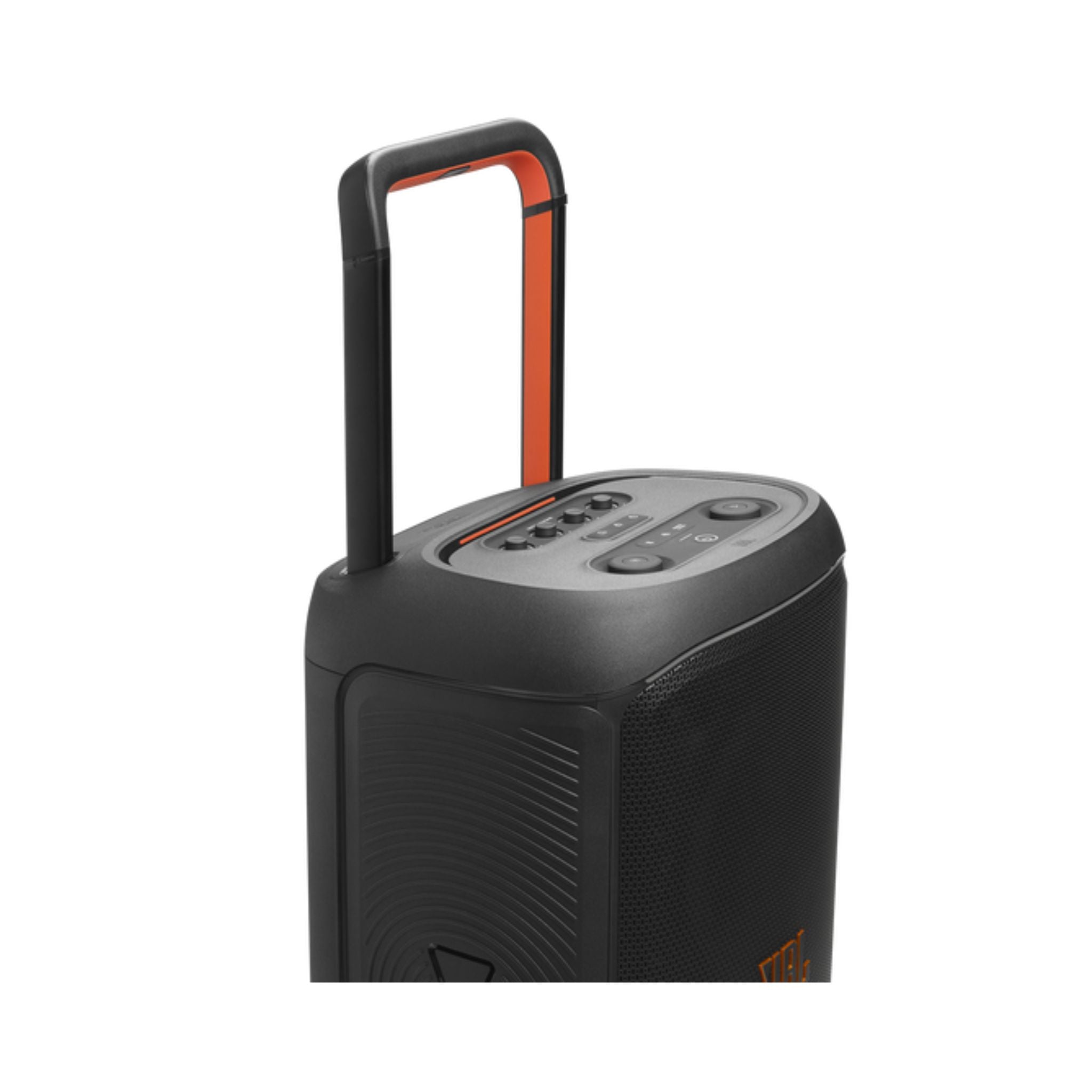 JBL PartyBox 520 Portable Bluetooth Speaker, 400W Output Power, 40 Hz-20 kHz Frequency Response, AI Sound Boost, Lightshow, Auracast Multi-Speaker Connection, IPX4 Splash Proof - Black