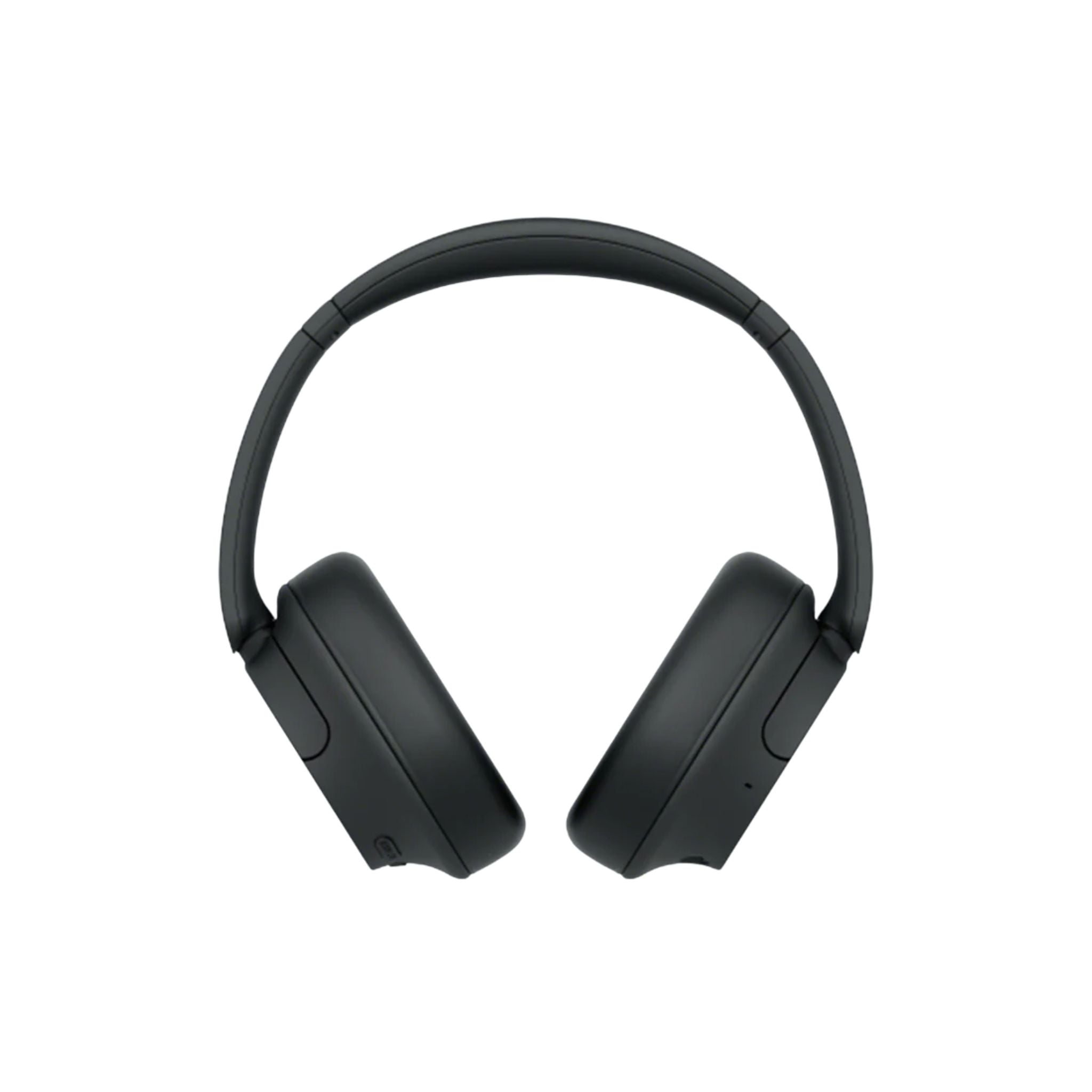 A pair of black Sony WH-CH720N Noise Cancellaring Wireless Bluetooth Headphones with a headband design.