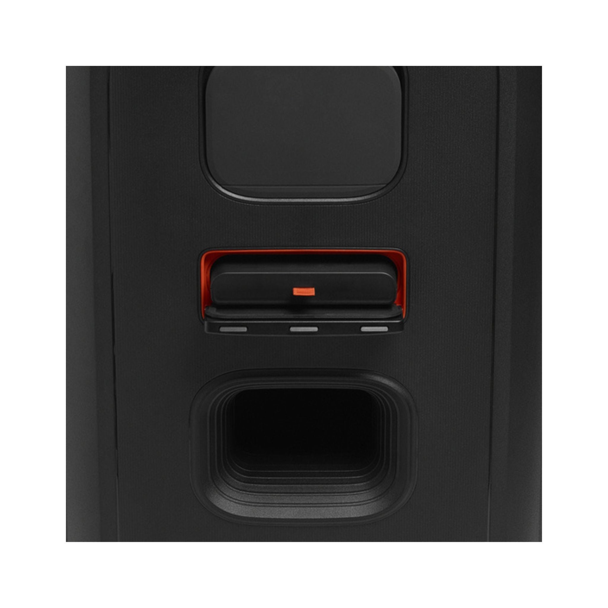 JBL PartyBox 520 Portable Bluetooth Speaker, 400W Output Power, 40 Hz-20 kHz Frequency Response, AI Sound Boost, Lightshow, Auracast Multi-Speaker Connection, IPX4 Splash Proof - Black