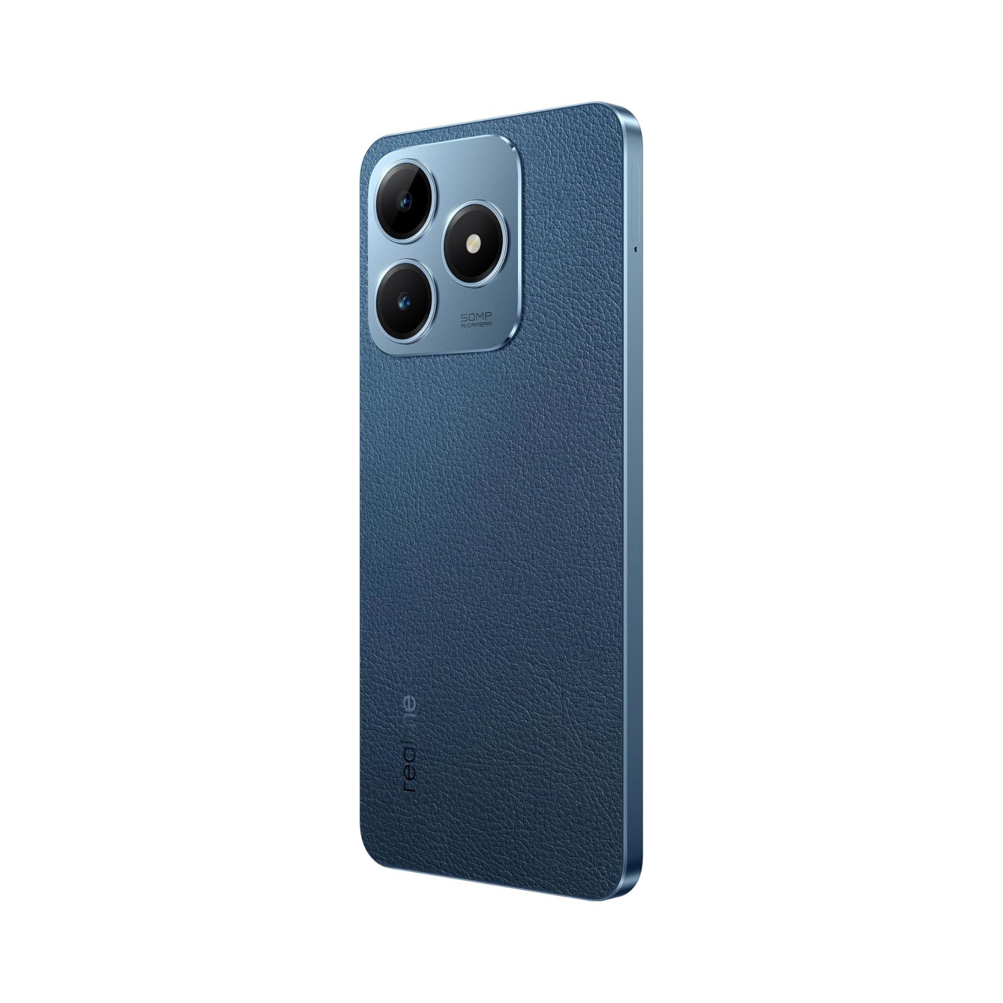 Realme C63 4G  Dual SIM 6GB RAM 128GB - Middle East Version- Leather Blue