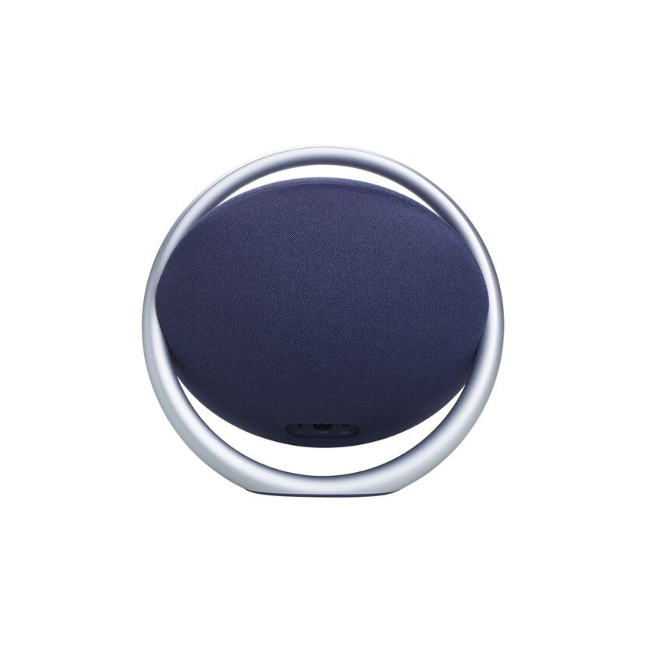 Harman Kardon Portable Bluetooth Speaker Onyx Studio 8 with Elegant Design, Self-Tuning, Eco-friendly Materials, Built-in Dual Microphone, Stereo Sound with Two Speakers - Blue