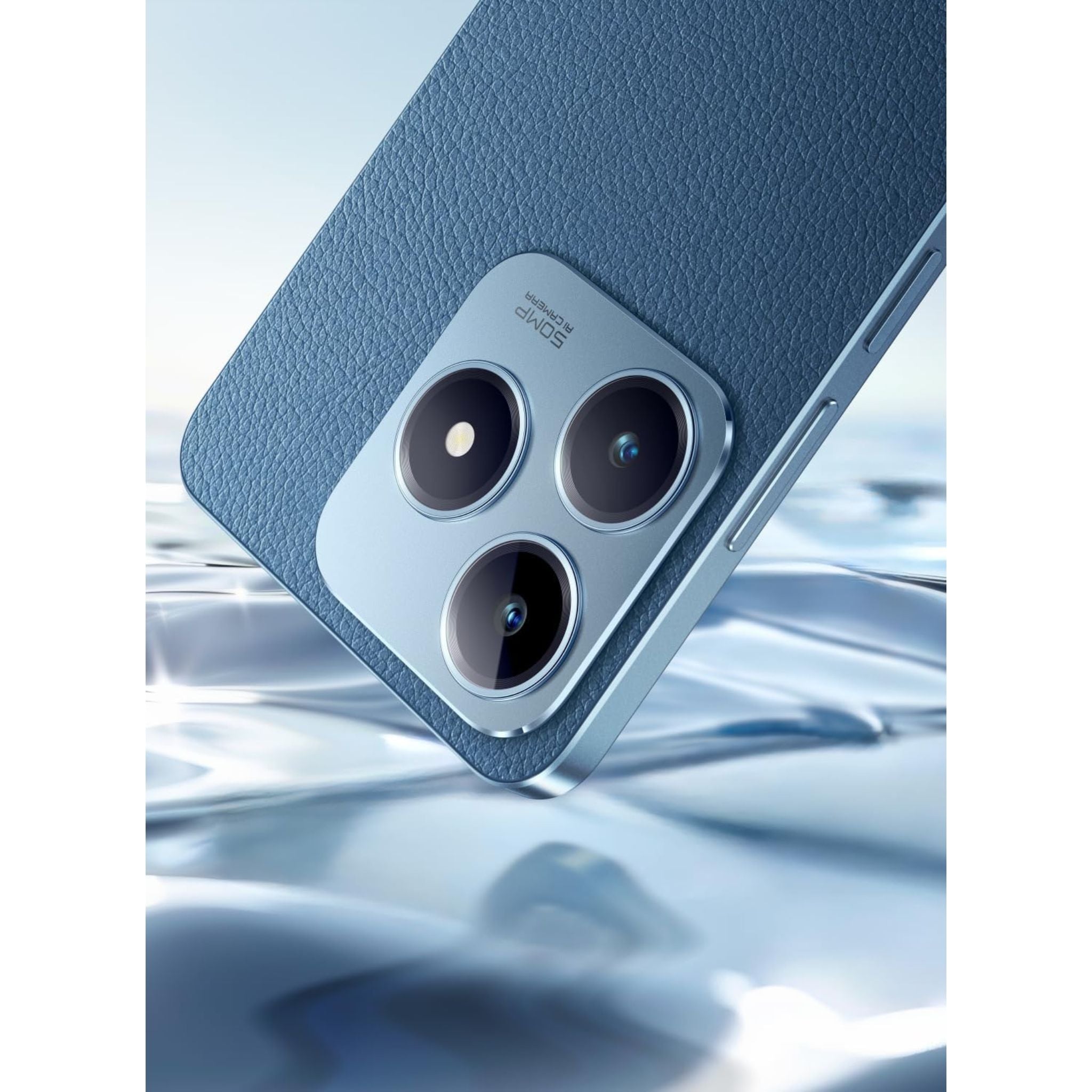 Realme C63 4G  Dual SIM 6GB RAM 128GB - Middle East Version- Leather Blue
