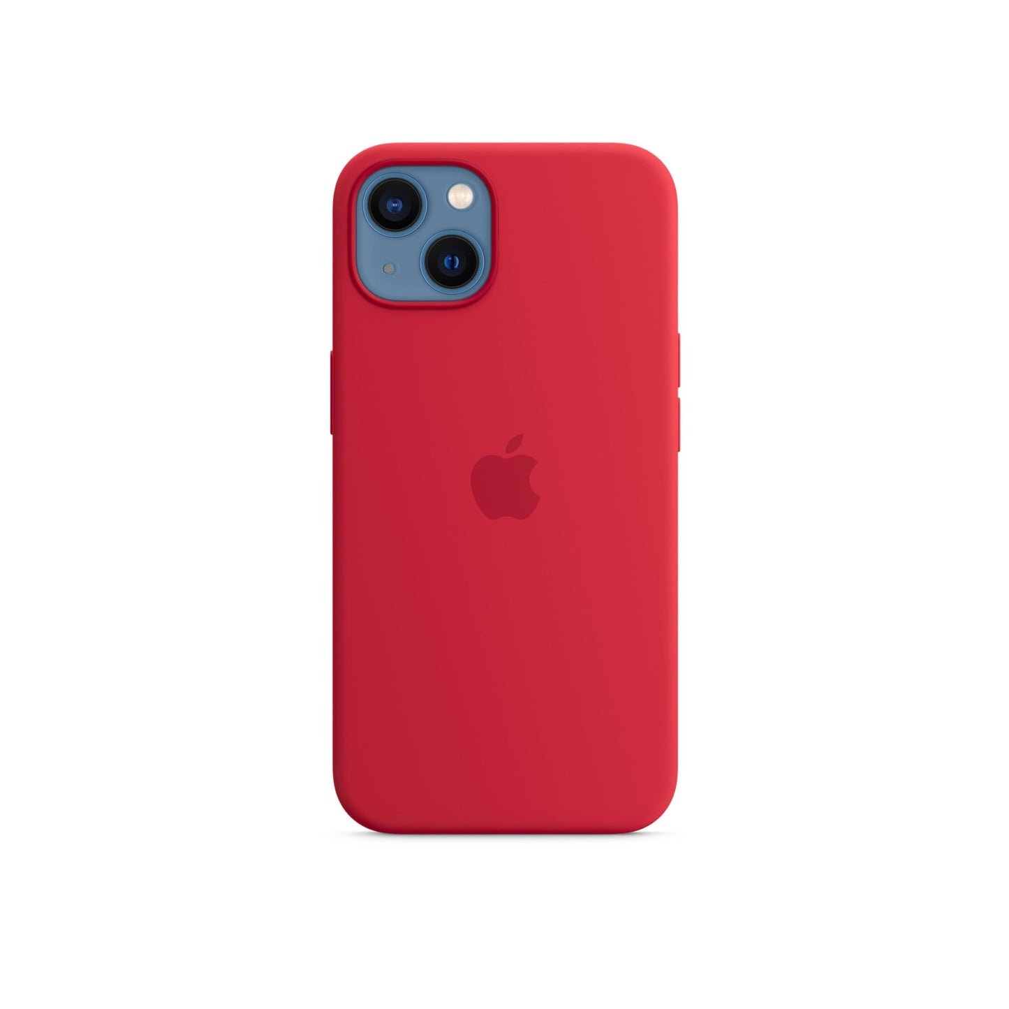 APPLE iPhone 13 Mini Silicone Case magsafe _ RED