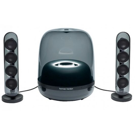 Harman Kardon Soundsticks 4 Bluetooth Wireless 2.1 Speaker System - Black