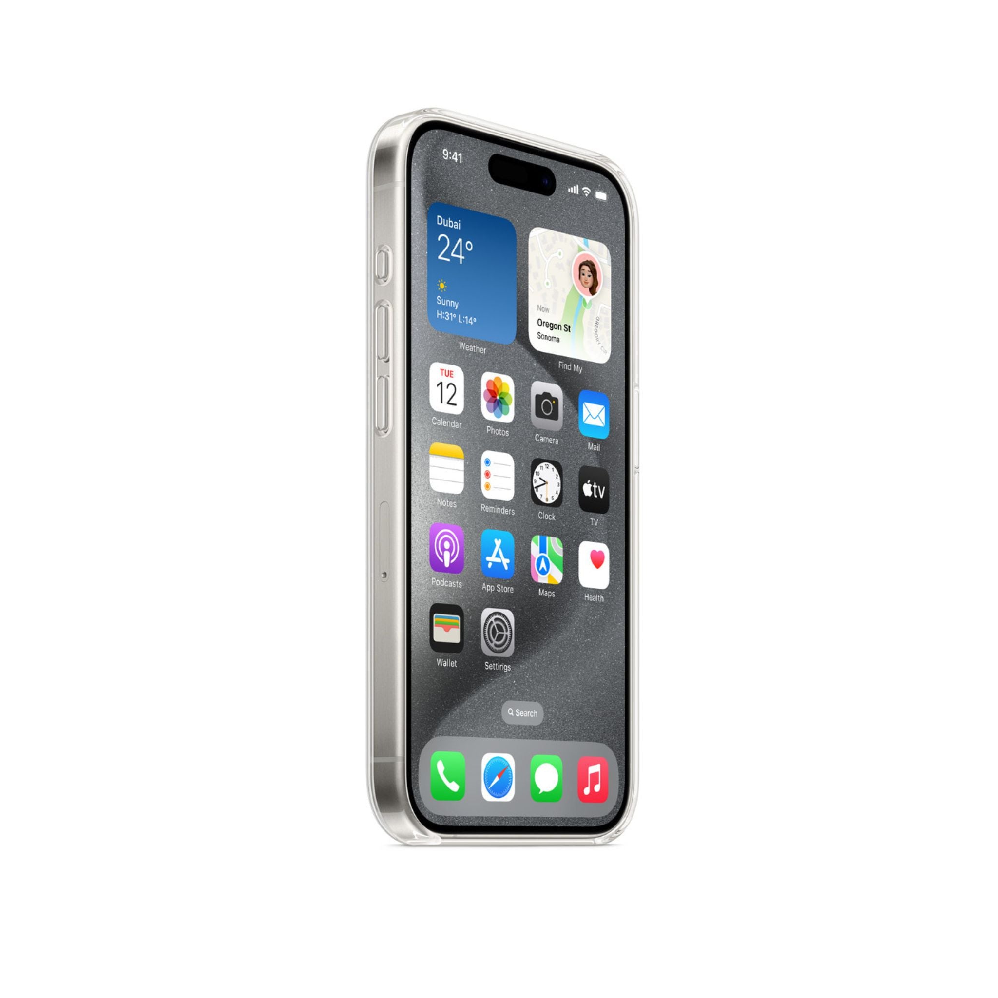 APPLE  iPhone 15 Pro Clear Case with MagSafe