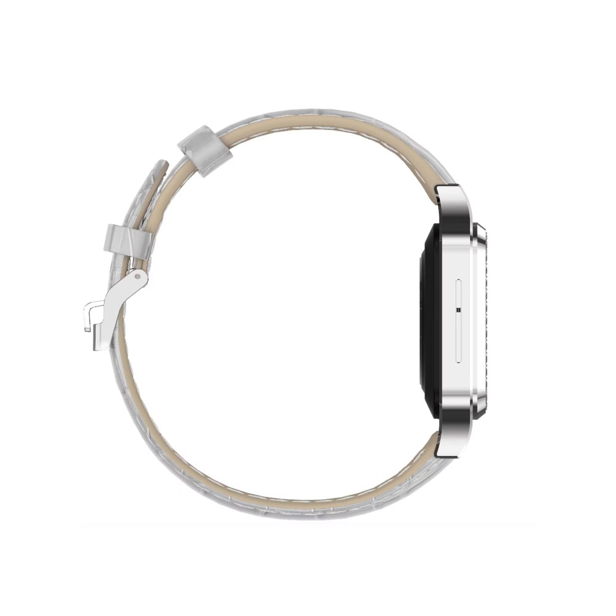 Green Lion Hilux Smart Watch with Extra Strap, 1.3" TFT IPS Display, 2-4 Days Working Time, 450nits Brightness, Sport Modes & Activity Tracking, Health Monitoring, 150mAh Battery, Bluetooth Version 5.4 - Silver