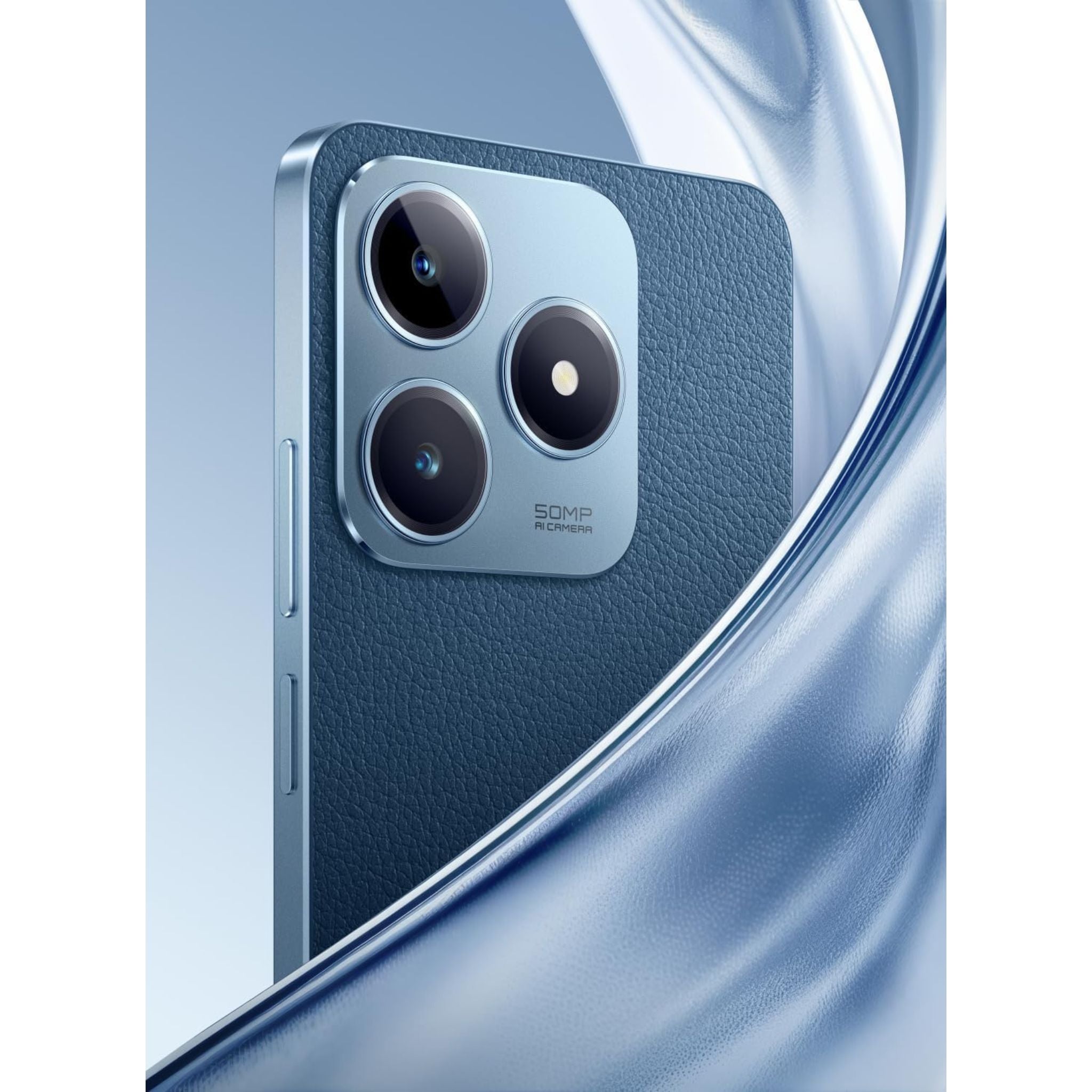 Realme C63 4G  Dual SIM 6GB RAM 128GB - Middle East Version- Leather Blue