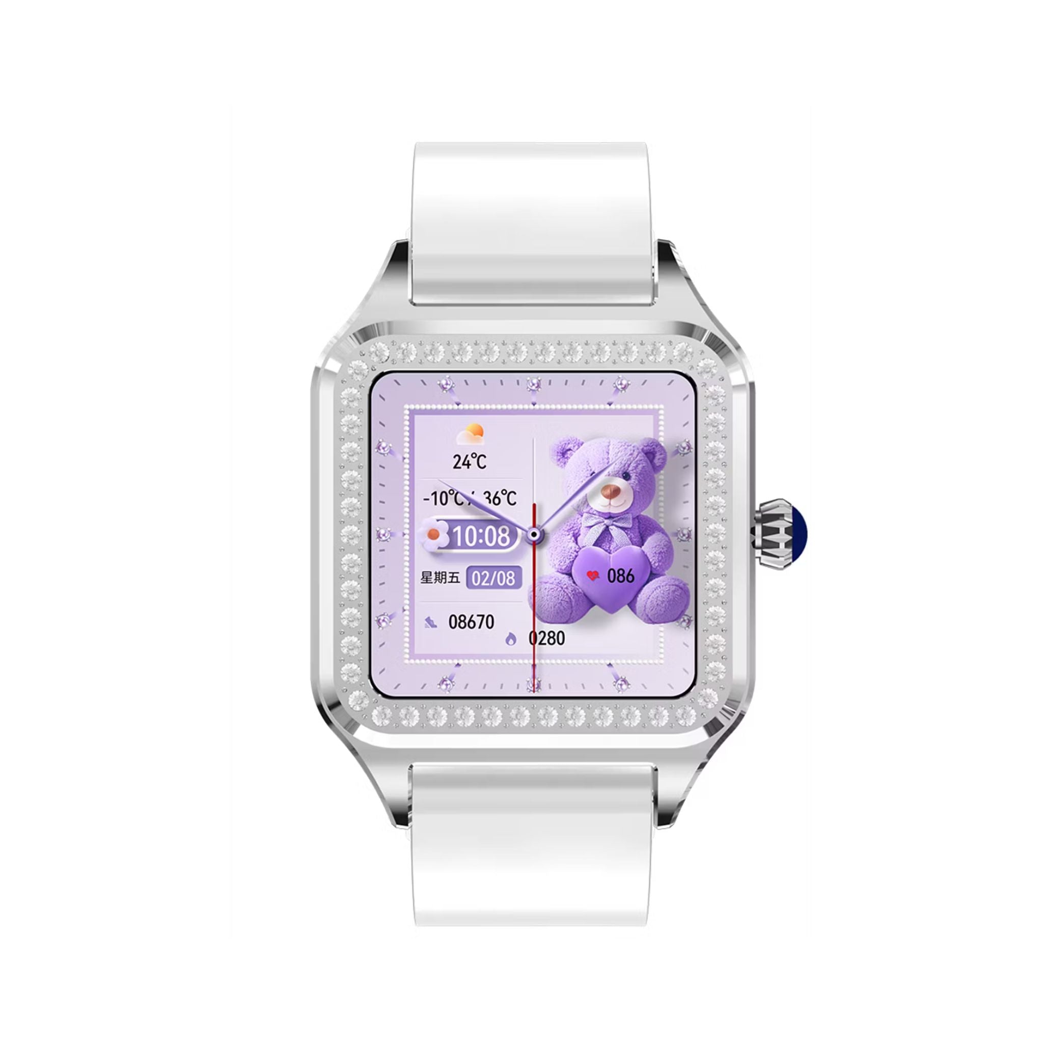 Green Lion Hilux Smart Watch with Extra Strap, 1.3" TFT IPS Display, 2-4 Days Working Time, 450nits Brightness, Sport Modes & Activity Tracking, Health Monitoring, 150mAh Battery, Bluetooth Version 5.4 - Silver