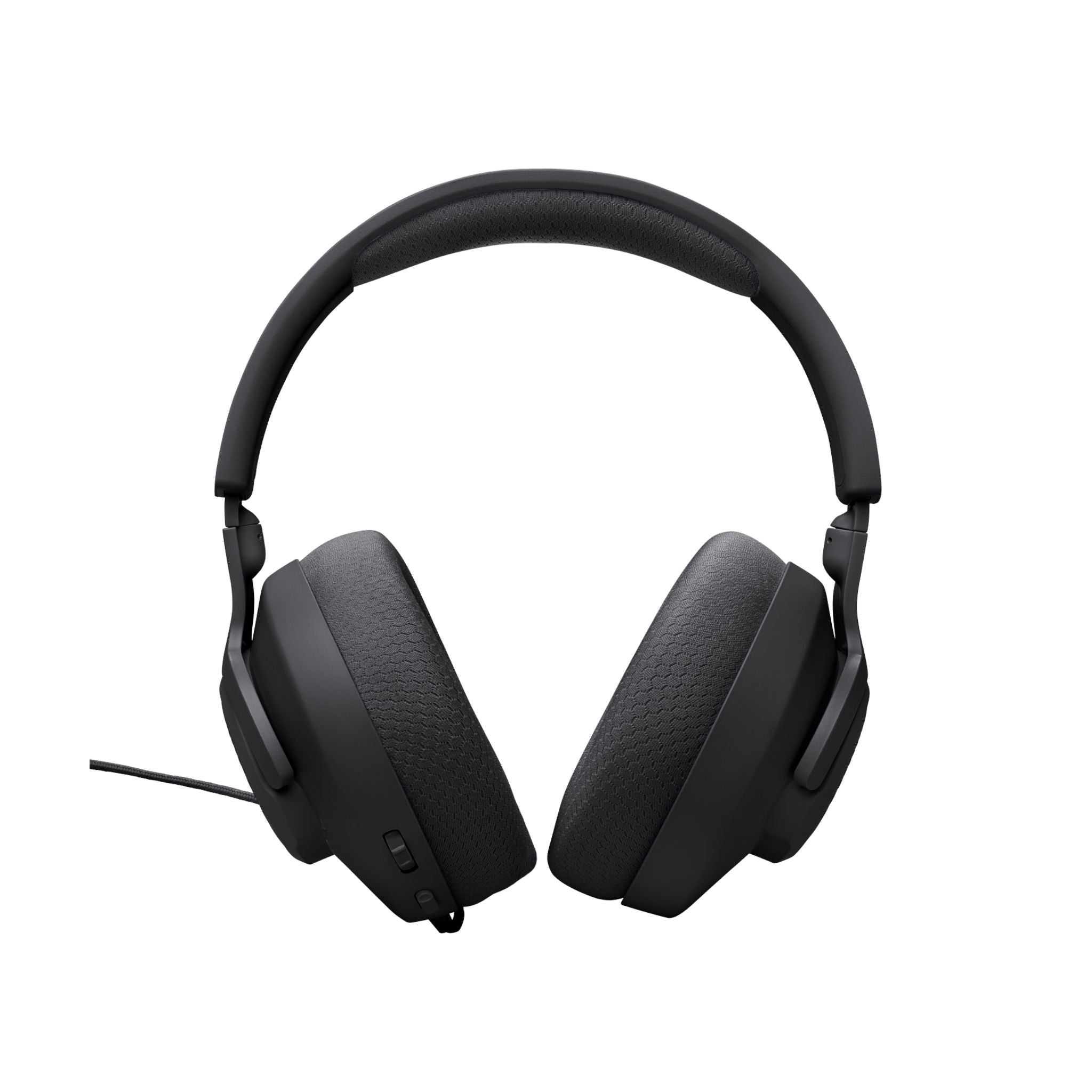 JBL Quantum 100 Wired Over-Ear Gaming Headset with a Detachable Voice-Focus Boom Mic, Quantum SOUND Signature, Lightweight Headband, Memory Foam Ear Cushion, PC and Gaming Console Compatible - Black