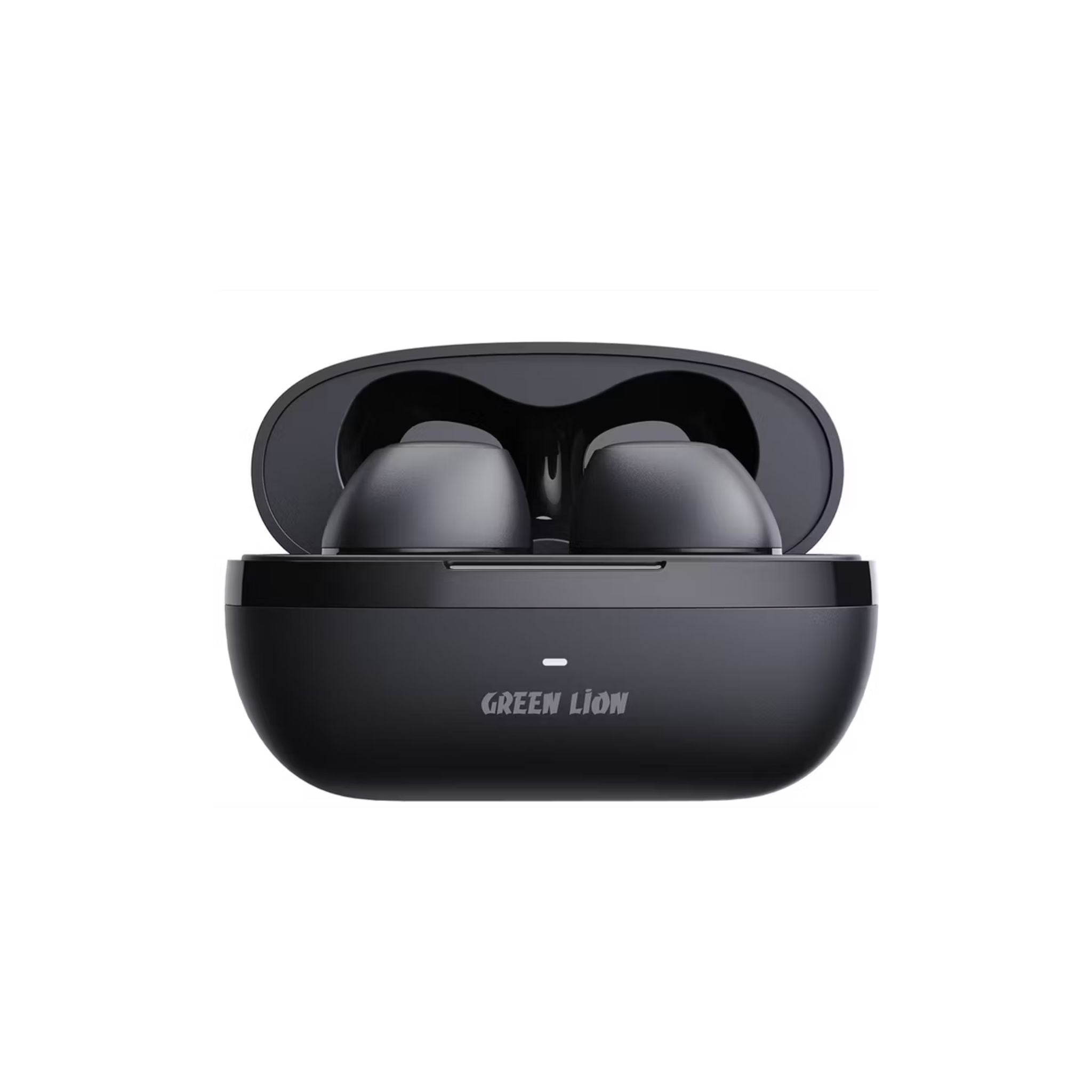 Green Lion Kaprun True Wireless Earbuds with Environmental Noise Cancellation, Up to 7 Hours of Playtime, 5.3 Bluetooth Version, IPX4 Waterproof, In-Ear Design - Black