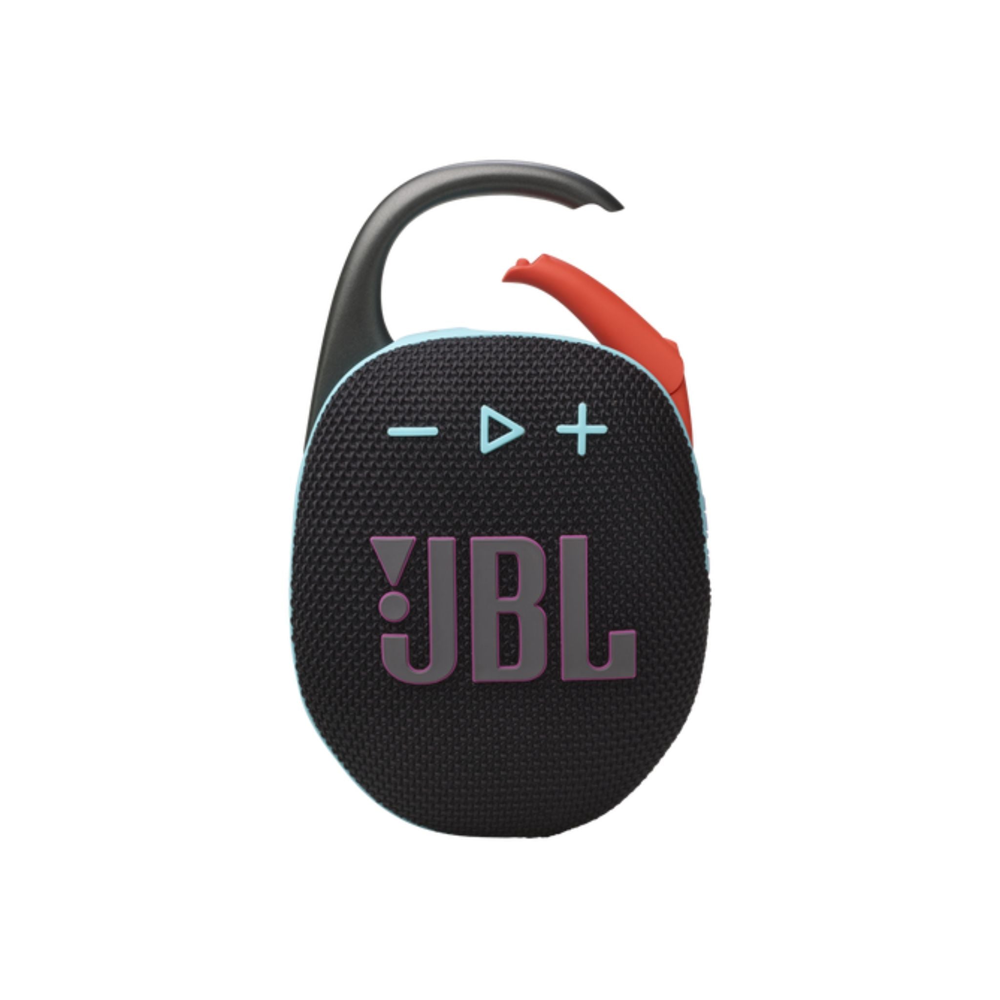 JBL Clip 5 Portable Wireless Speaker, Bluetooth 5.3, 3 Hours Charging Time, 15 Hours Battery Life, Splash Proof, Water Proof & Dust Proof, Rechargeable Battery - Black / Orange