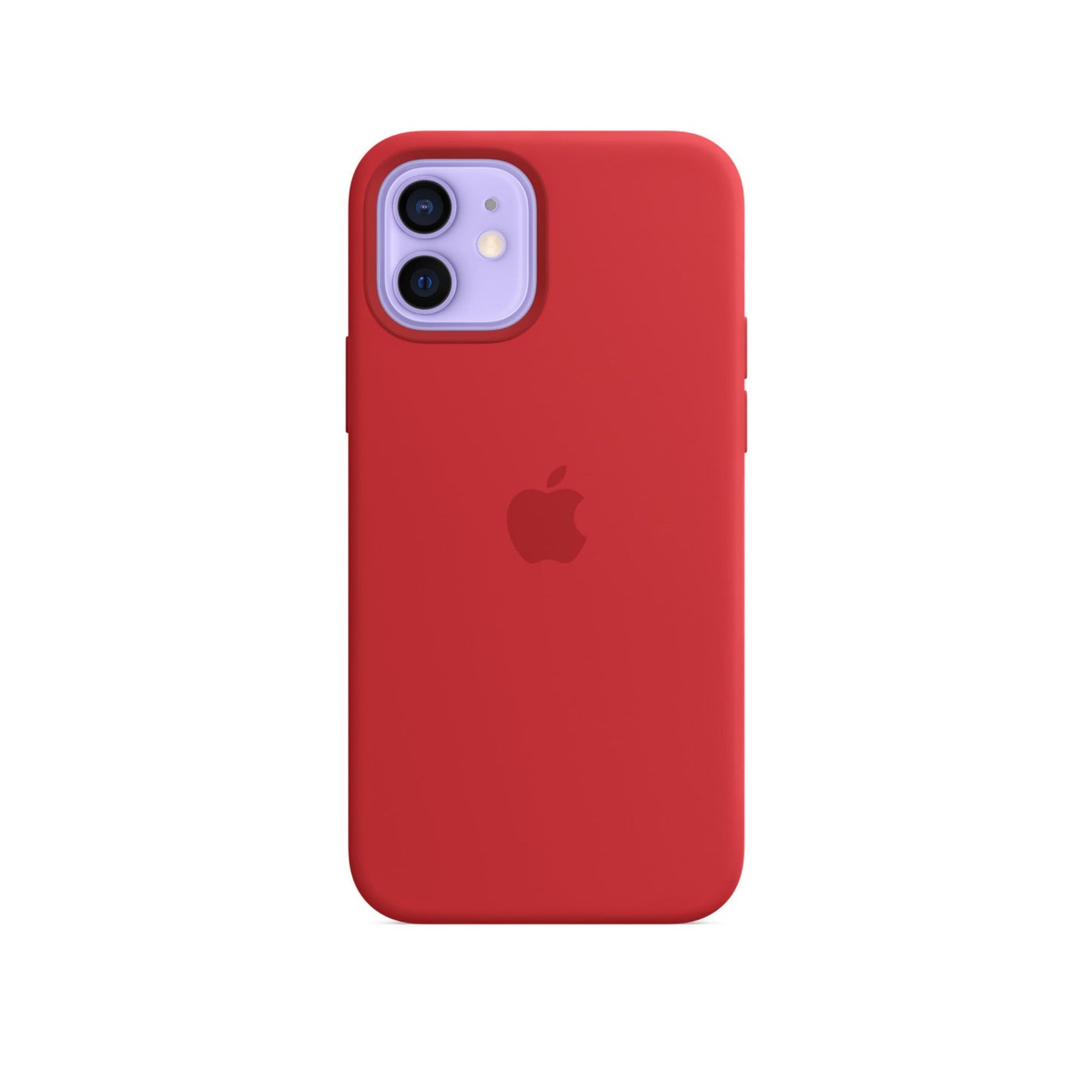 APPLE iPhone 12/ 12 Pro Silicone Case with Magsafe_(PRODUCT)Red