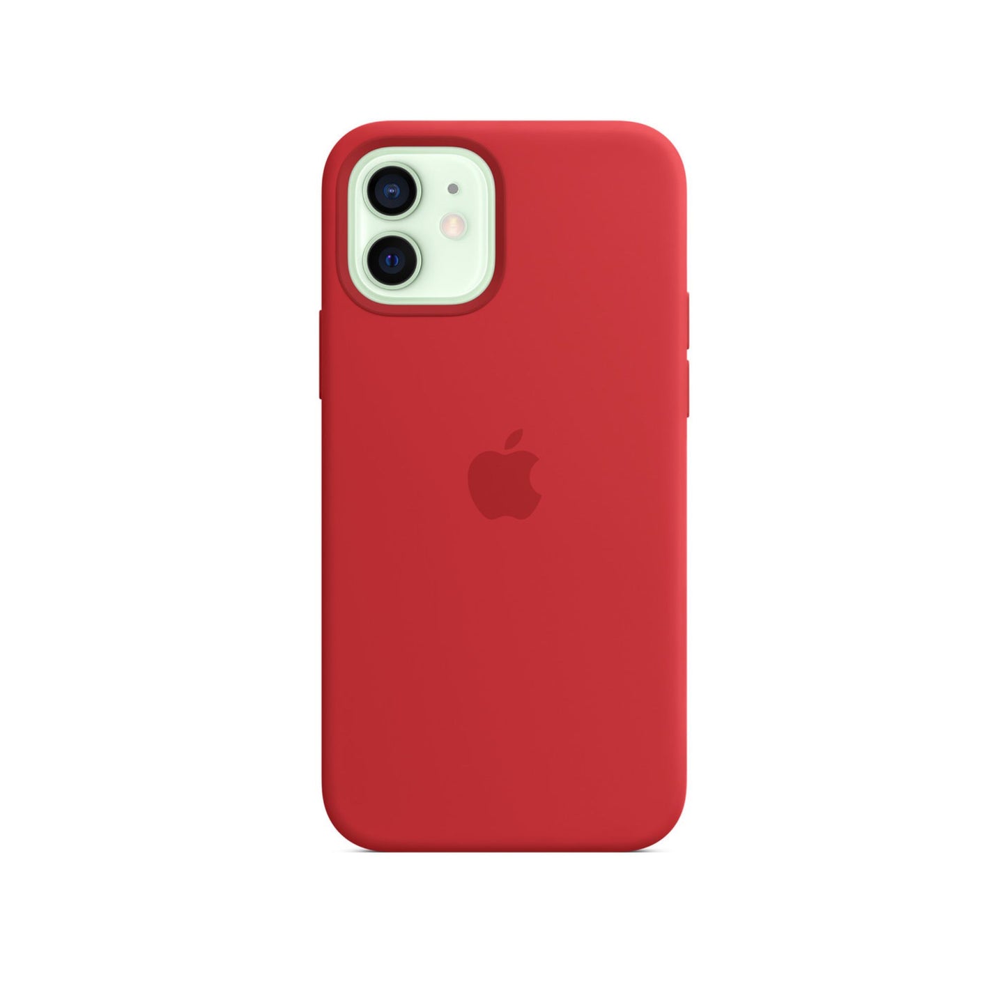 APPLE iPhone 12/ 12 Pro Silicone Case with Magsafe_(PRODUCT)Red