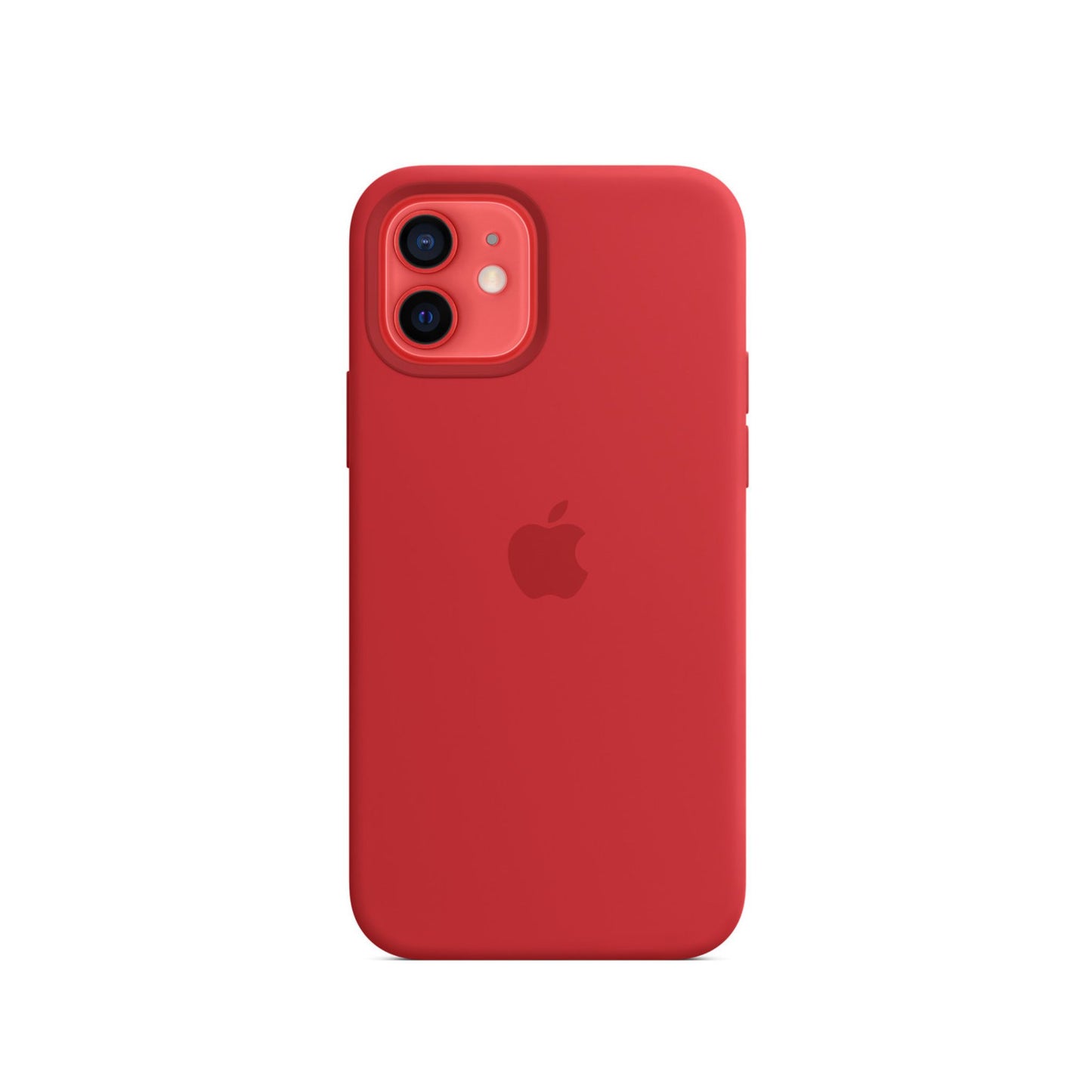 APPLE iPhone 12/ 12 Pro Silicone Case with Magsafe_(PRODUCT)Red