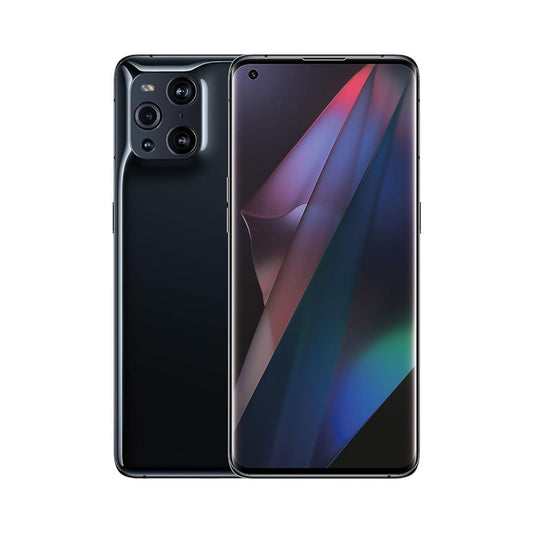 OPPO Find X3 Pro 5G - 12GB RAM and 256GB Storage SIM Free Smartphone (6.7 inch, Dual 50MP Quad Camera, Snapdragon 888 Processor, Dual SIM) - Black