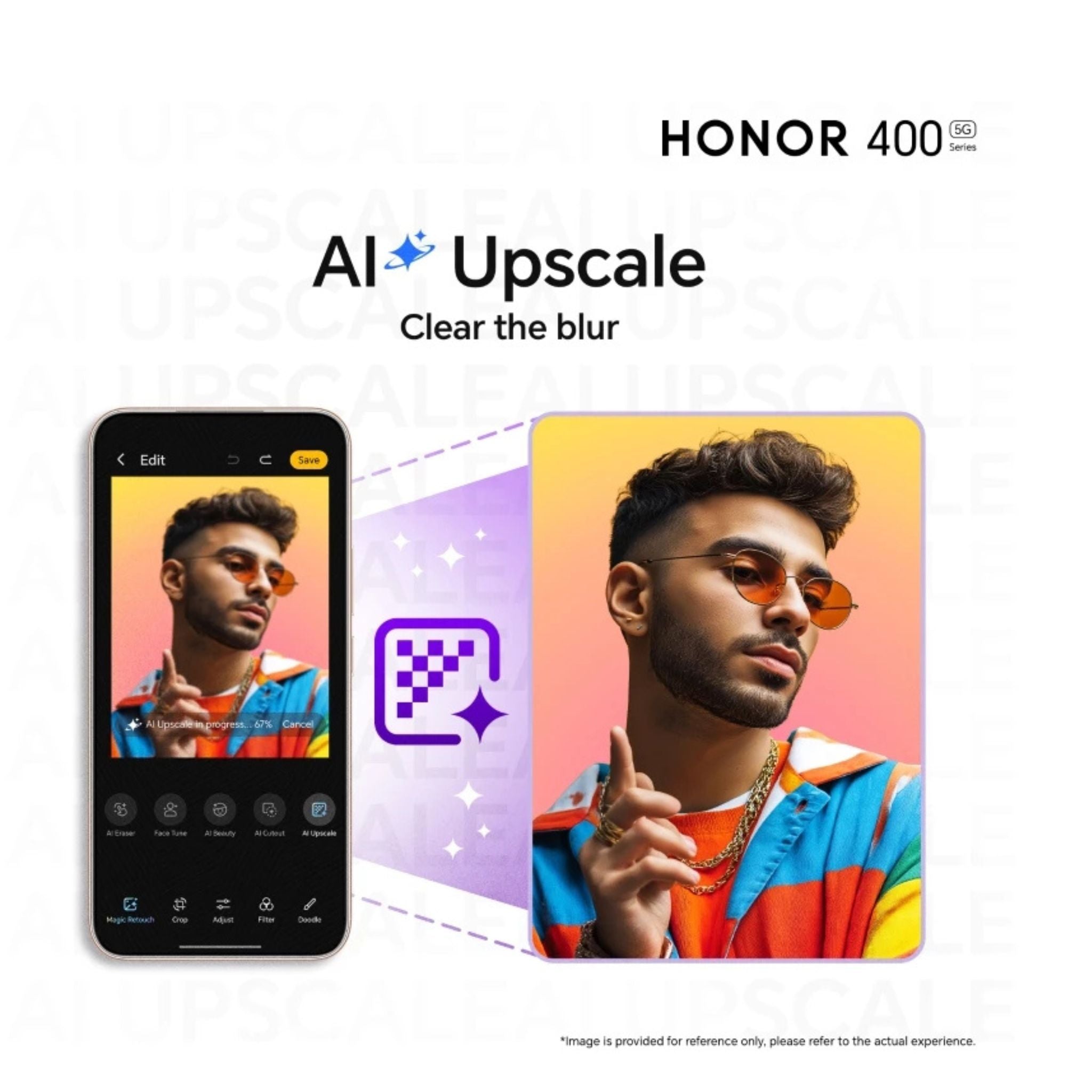 Honor 400 Pro 5G, Dual SIM 12GB RAM 512GB - International Version- Tidal Blue