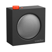 Porodo Mini VibeBox Portable Bluetooth Speaker with TF Card Slot, Up to 6 Hours Play Time, Bluetooth Version 5.4, 10m Transmission Range, 5W Rated Power, Powerful Stereo Sound, Multi-Function Control - Black