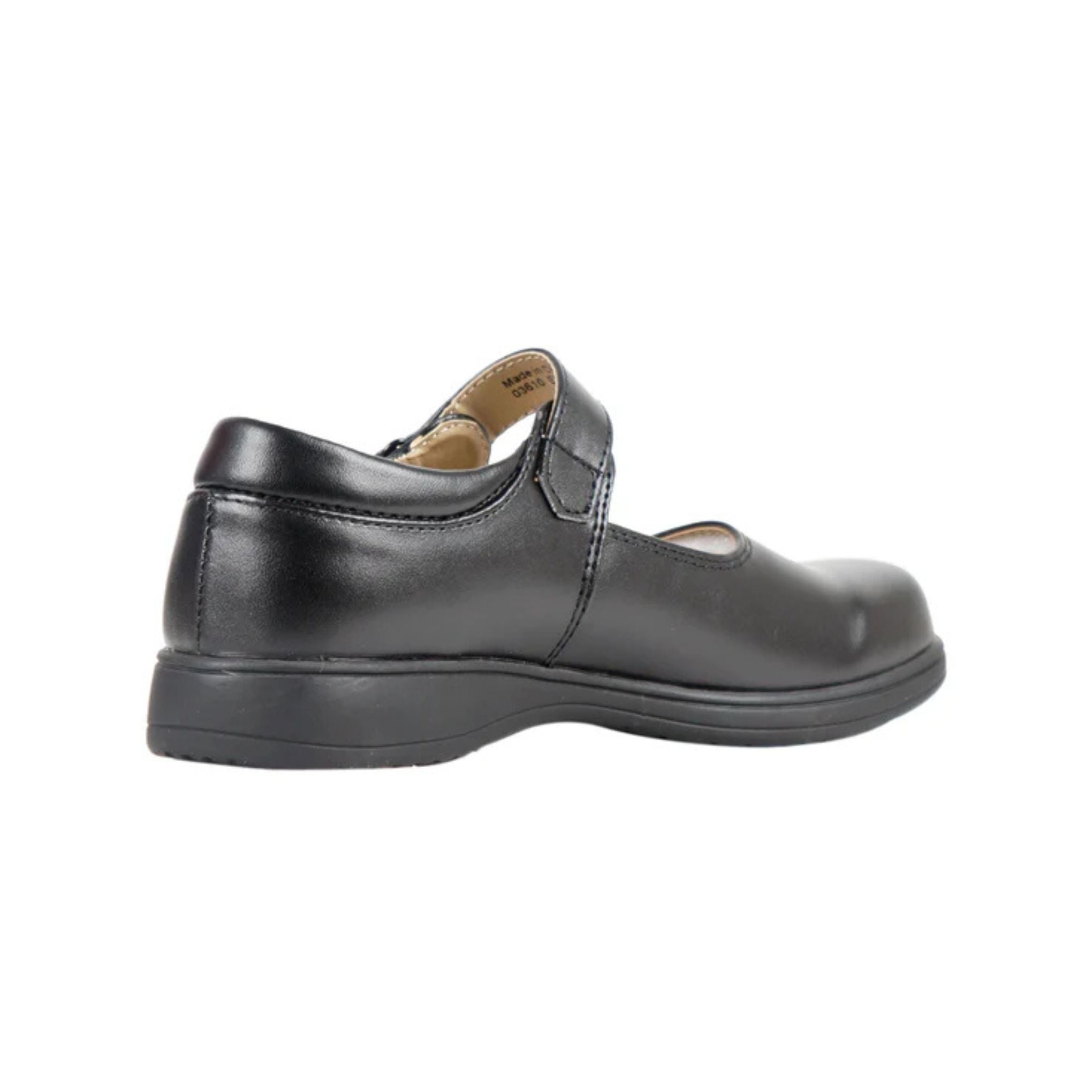 Symphony Girls School Shoes - Black