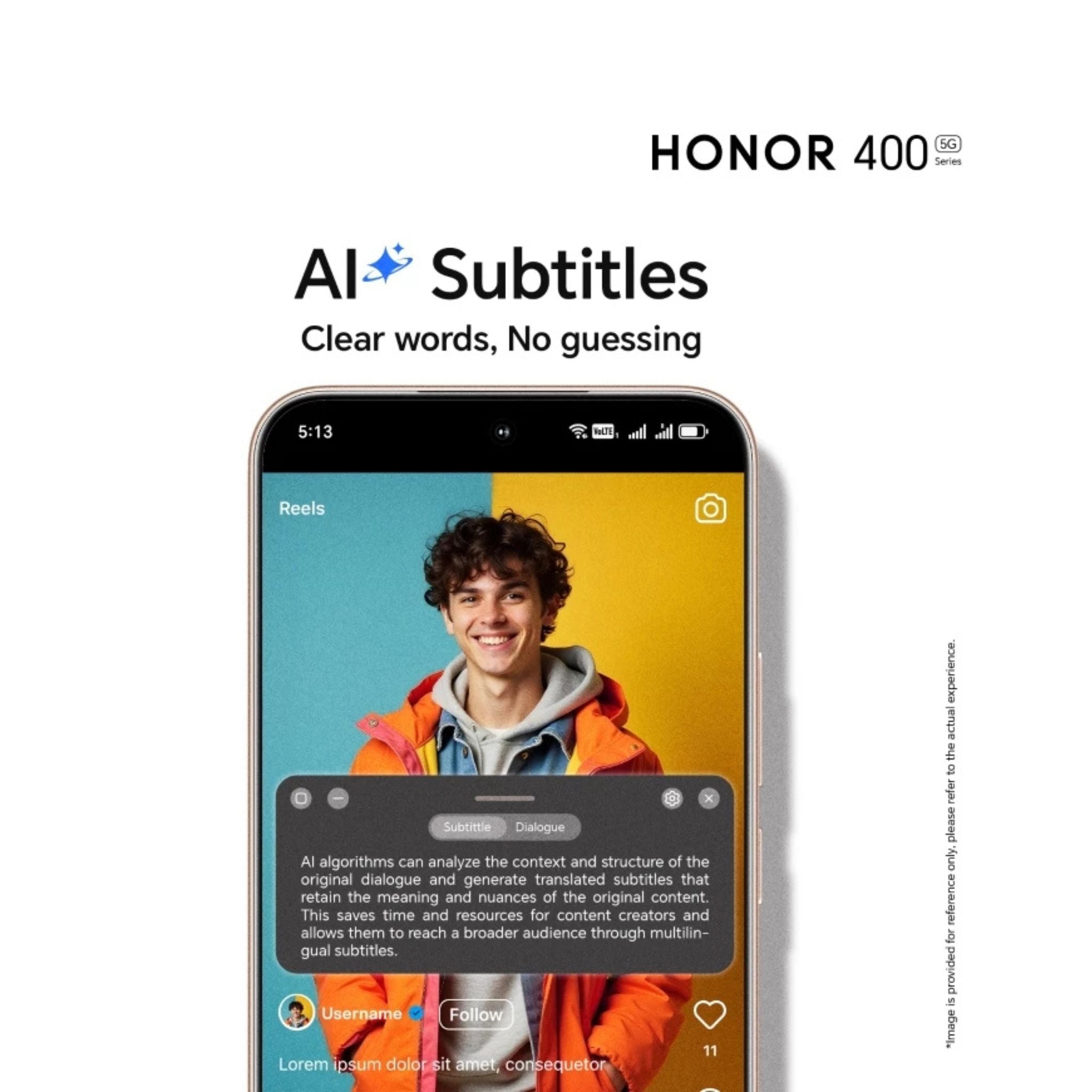 Honor 400 Pro 5G, Dual SIM 12GB RAM 512GB - International Version- Tidal Blue