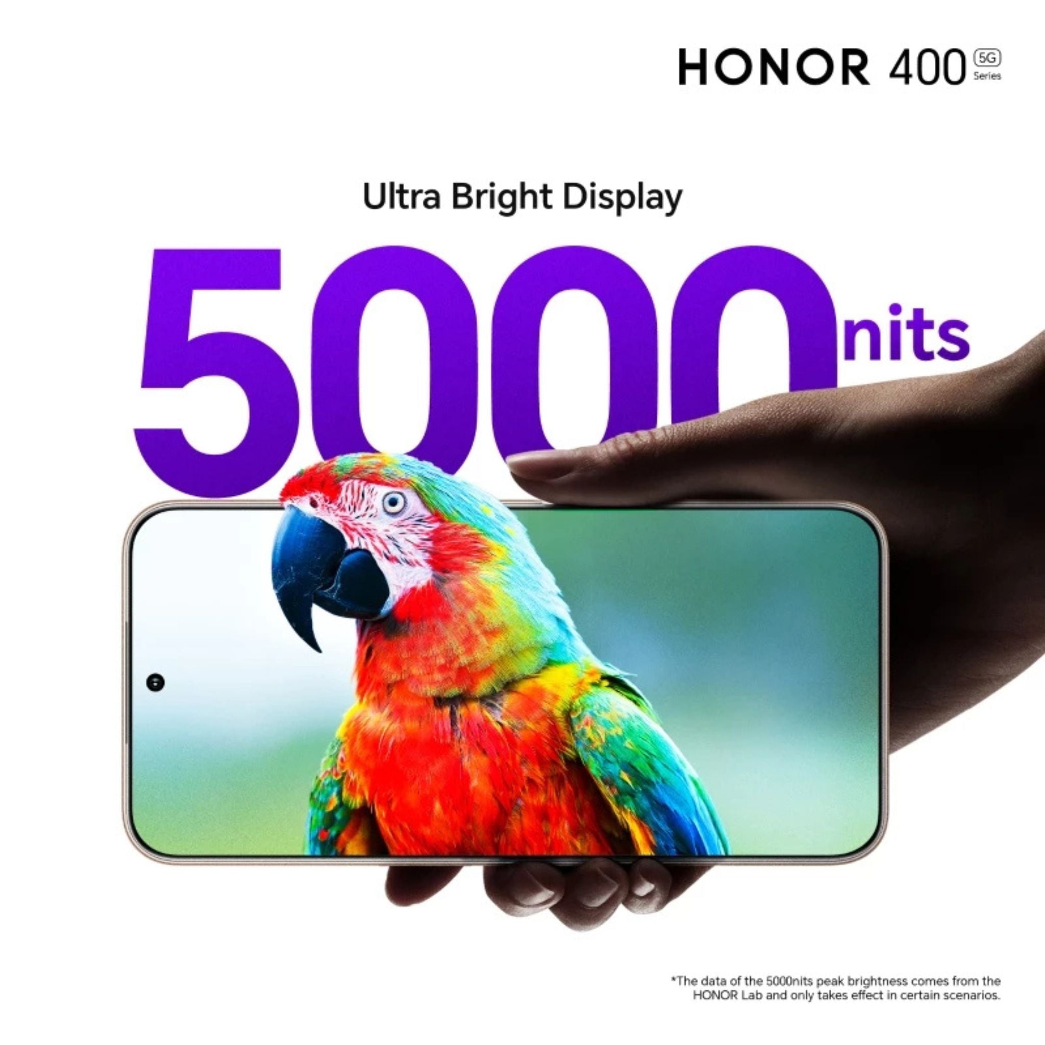 Honor 400 Pro 5G, Dual SIM 12GB RAM 512GB - International Version- Tidal Blue