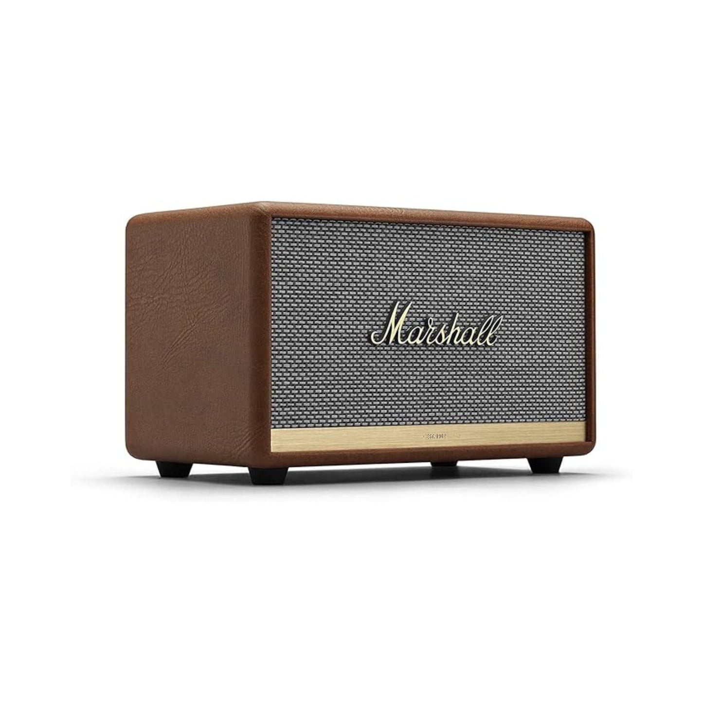 Marshall Acton II Bluetooth Wireless Stereo Speaker 60W - Brown- Auxiliary