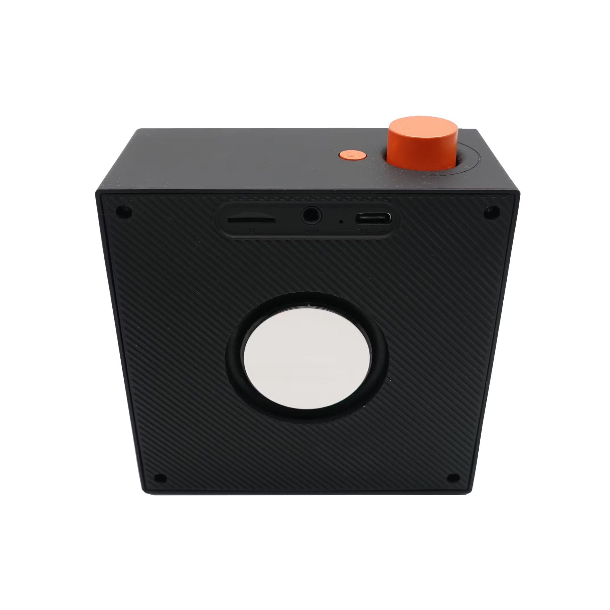 Porodo Mini VibeBox Portable Bluetooth Speaker with TF Card Slot, Up to 6 Hours Play Time, Bluetooth Version 5.4, 10m Transmission Range, 5W Rated Power, Powerful Stereo Sound, Multi-Function Control - Black
