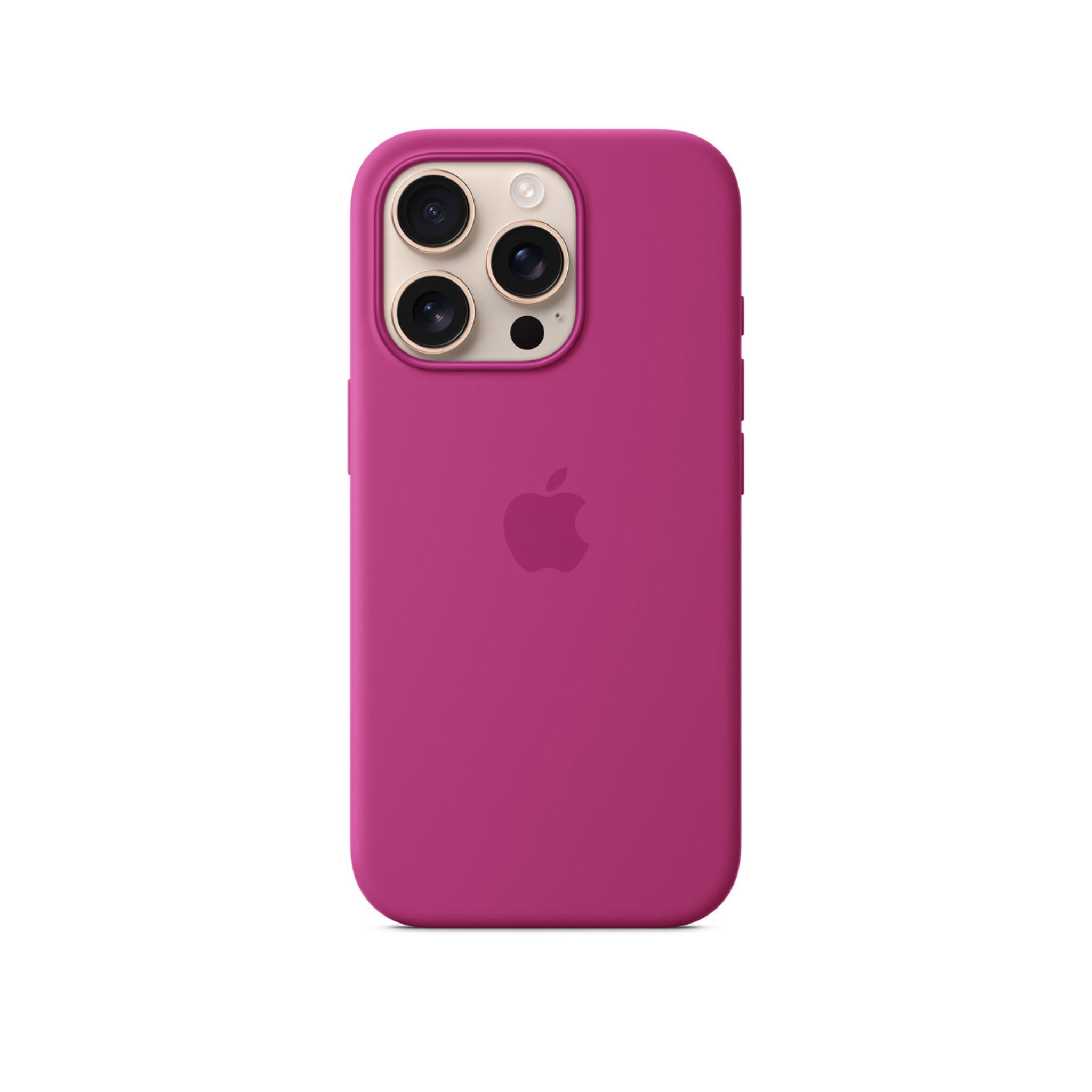 APPLE iPhone 16 Pro Silicone Case With MagSafe -MYYN3-Fuchsia