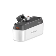 White and gray electronic device with 'PORODO' branding on a white background